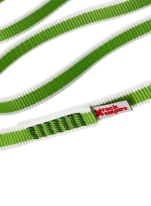 Zanka Rock Empire Open Sling PA 16 mm 120 cm - lime