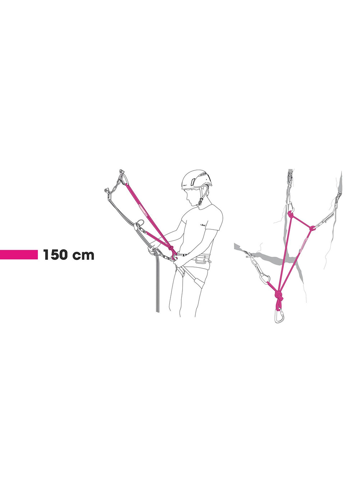 Zanka Beal Dynaloop 150 cm