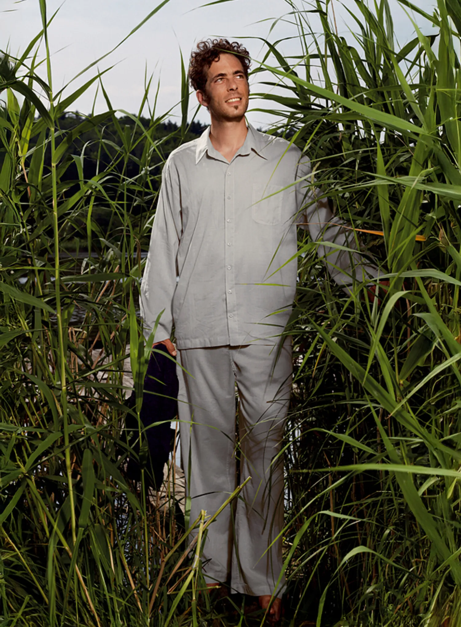 Pižama Cocoon Travel Pyjama - Insect Shield - safari grey