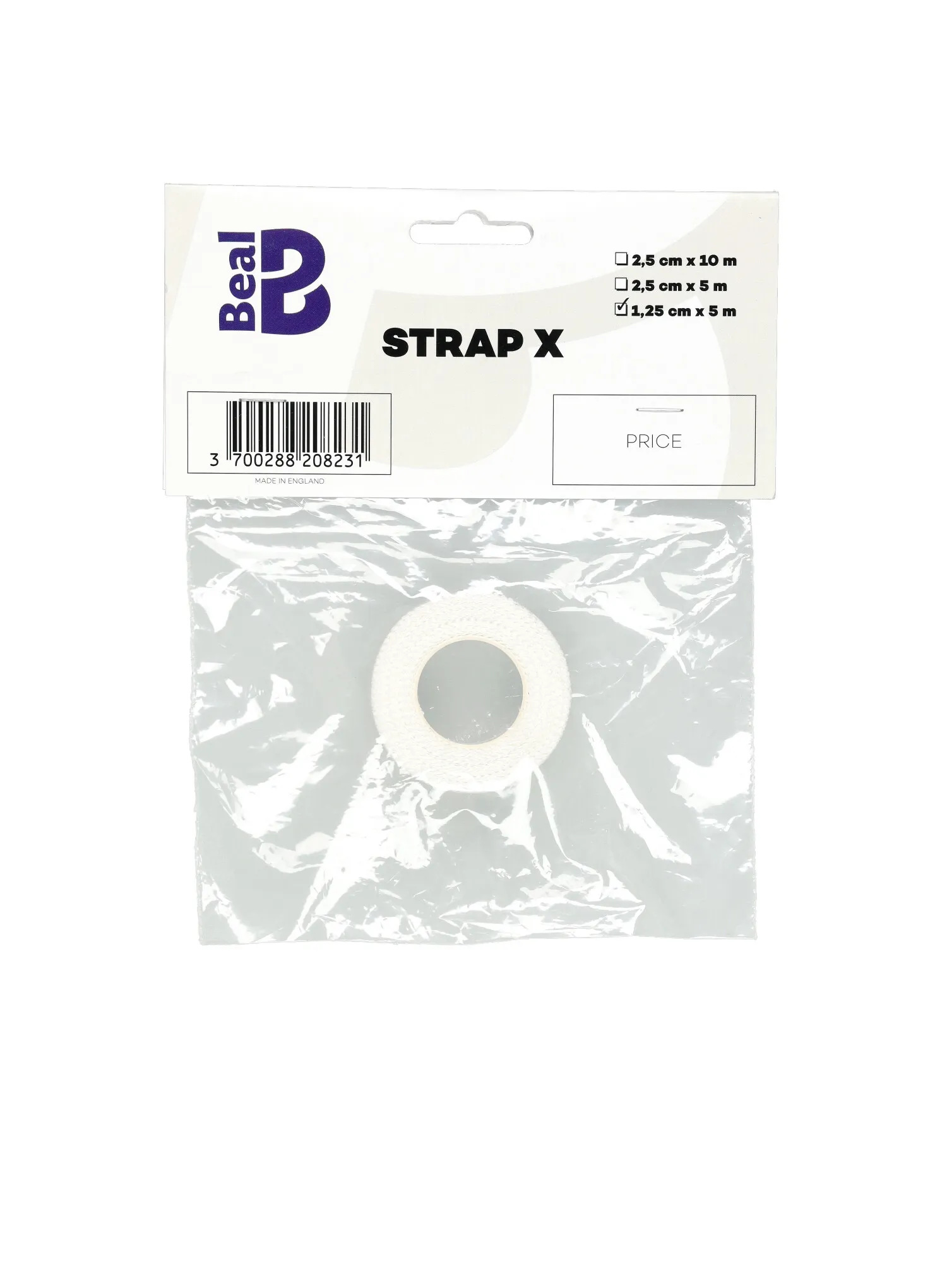Trak za prste Beal Strap X 1,25 cm x 5 m