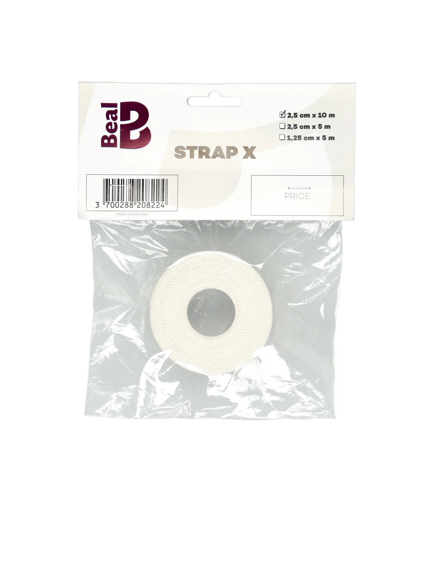 Trak za prste Beal Strap X 2,5 cm x 10 m