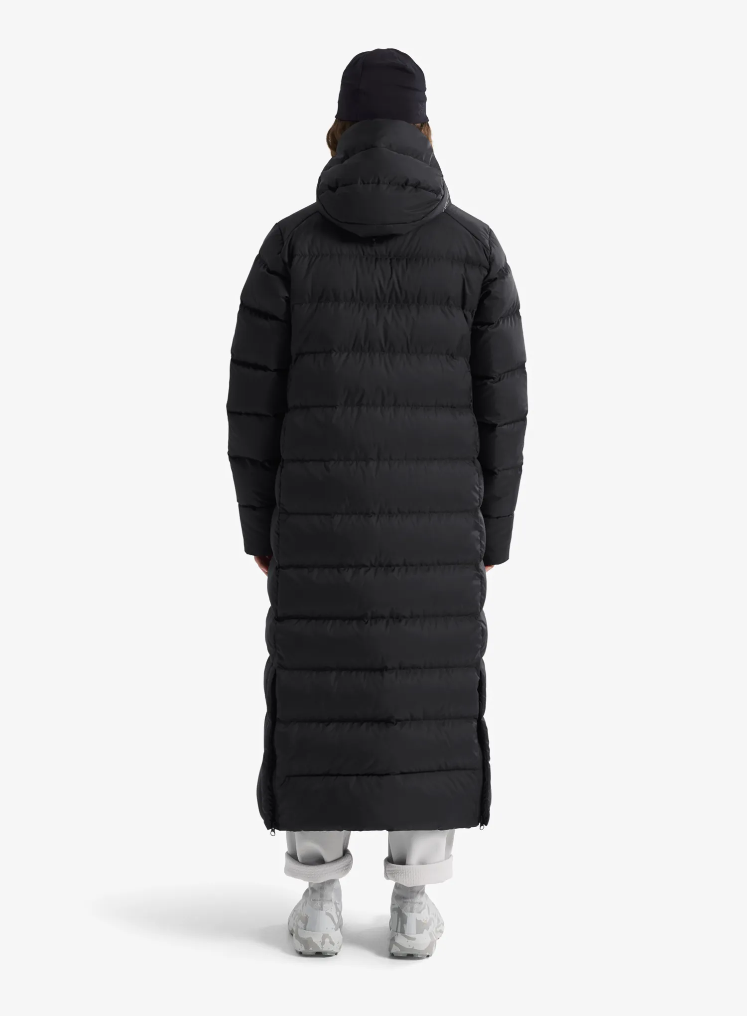 Ženski plašč Arcteryx Thorium XLong Parka - black/black