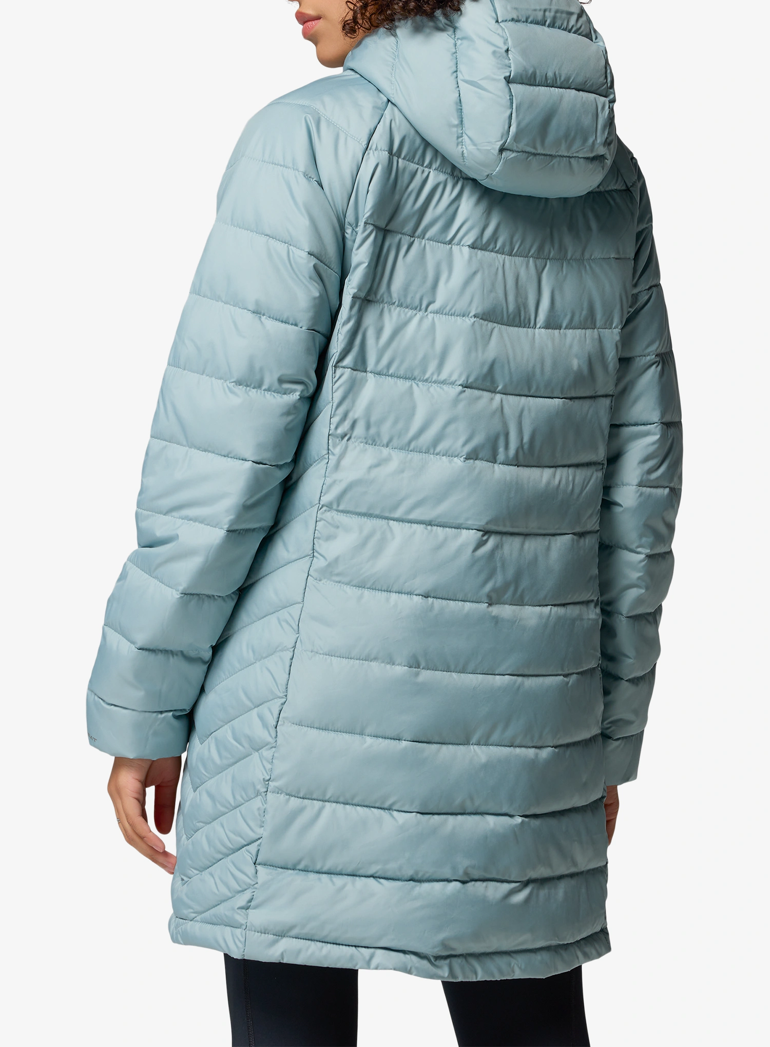 Ženski plašč Columbia Powder Lite II Mid Jacket - crushed blue