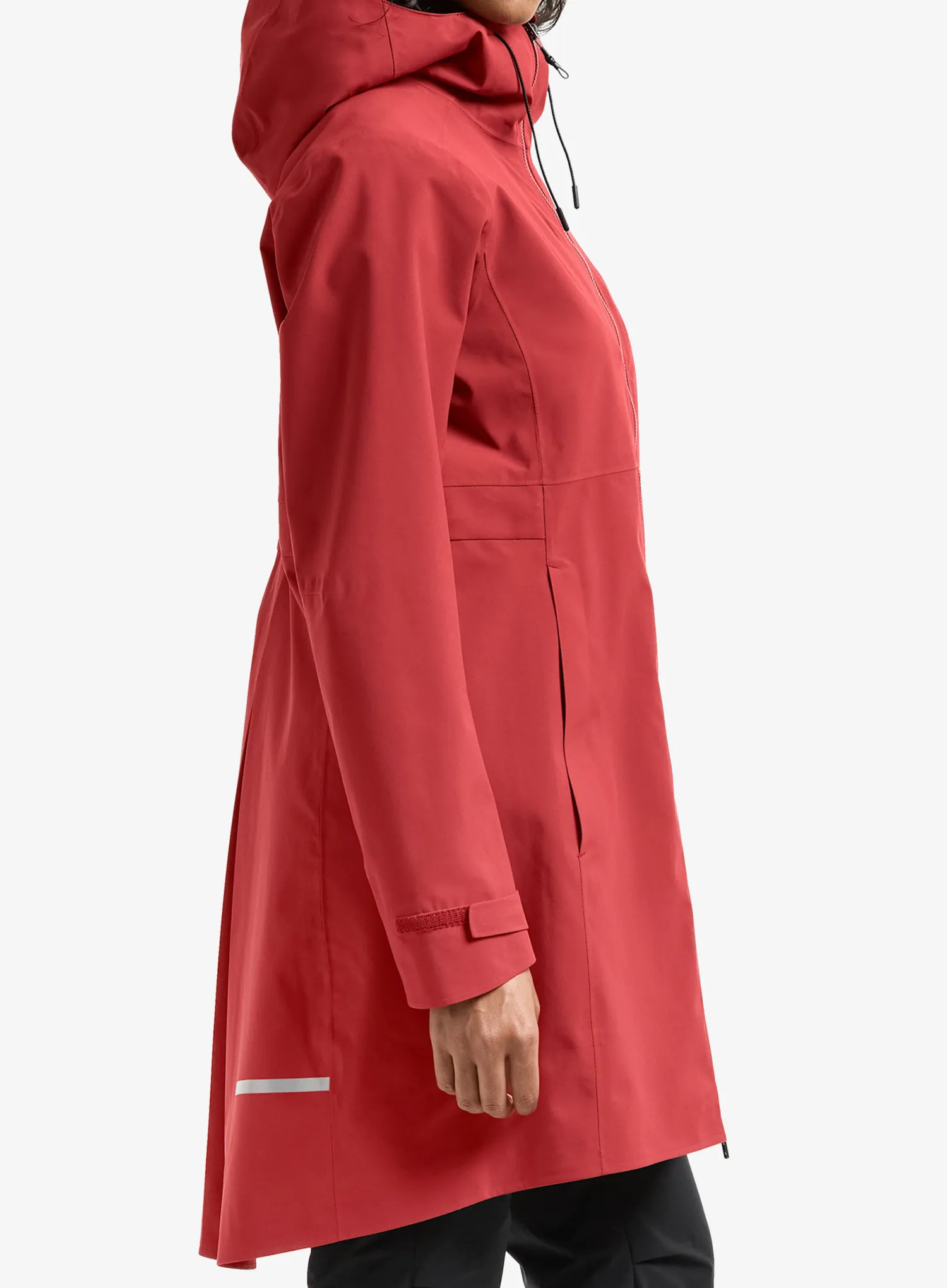 Ženska nepremočljiva jakna Didriksons Bea Parka 6 - spring red
