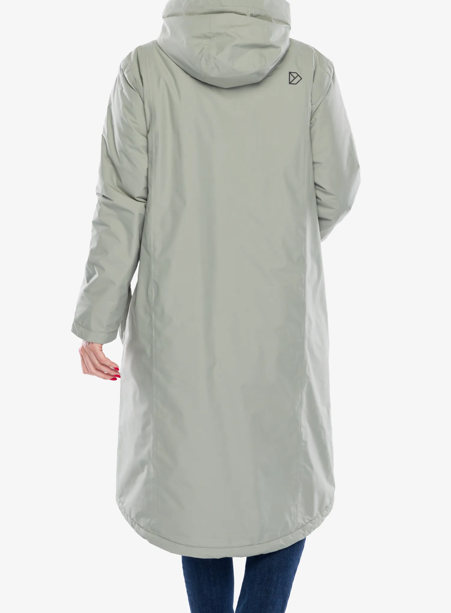 Ženska sintetična jakna Didriksons Fara Parka - wilted leaf