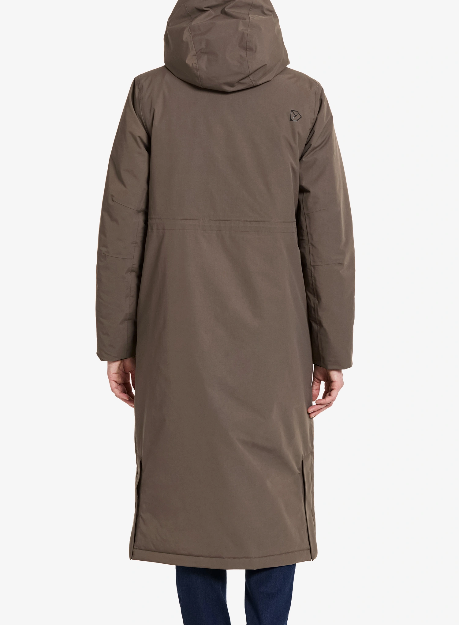 Ženski plašč Didriksons Leya Parka L 4 - mocha brown