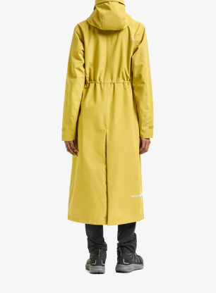 Ženski plašč Didriksons Nadja Parka Long 4 - yellow pollen