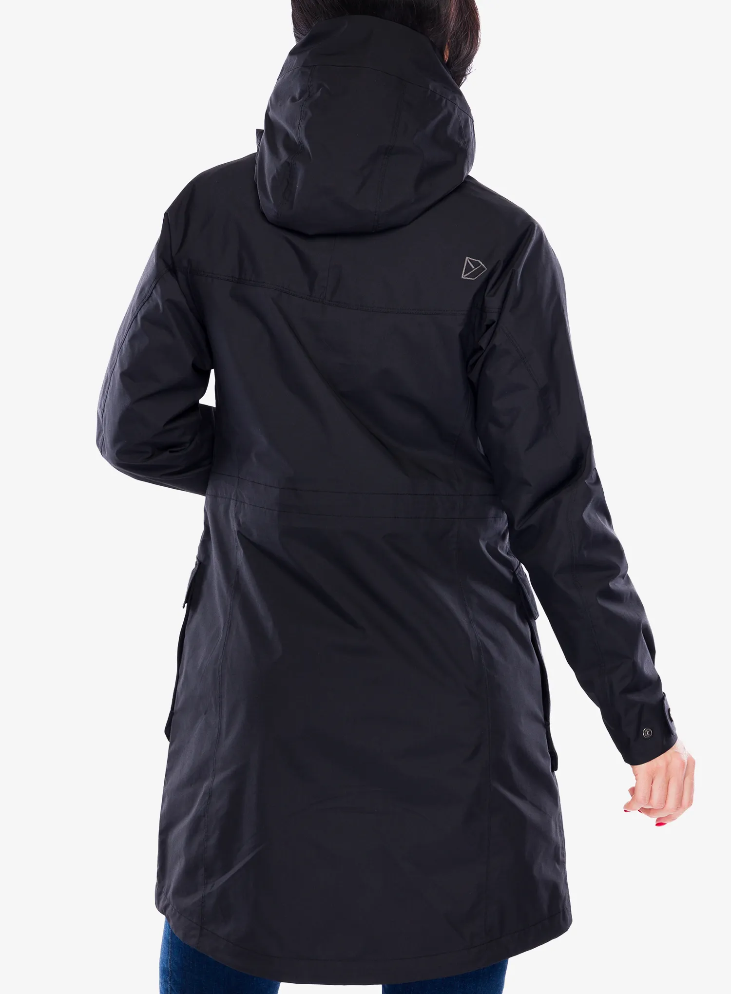 Ženska nepremočljiva jakna Didriksons Thelma Parka 10 - black