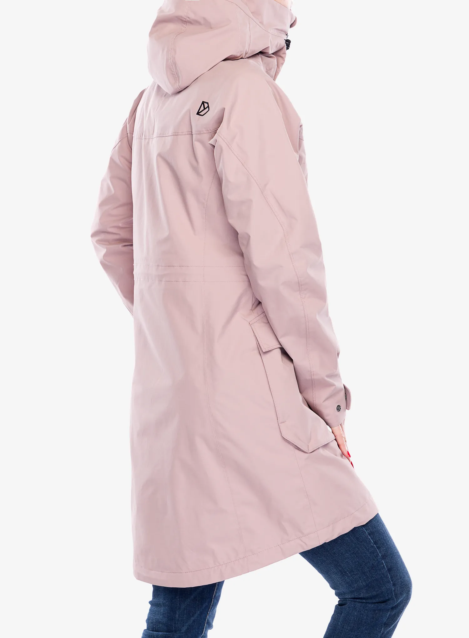 Ženska nepremočljiva jakna Didriksons Thelma Parka 10 - oyster lilac