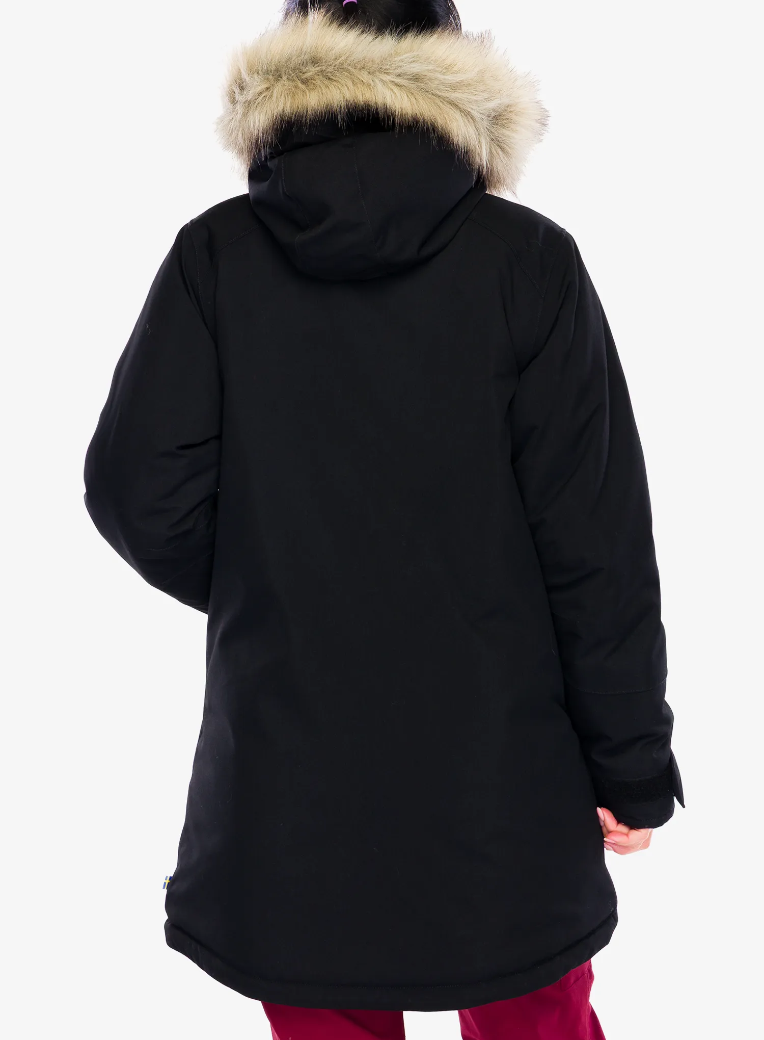 Ženska zimska jakna Fjallraven Nuuk Parka - black/black