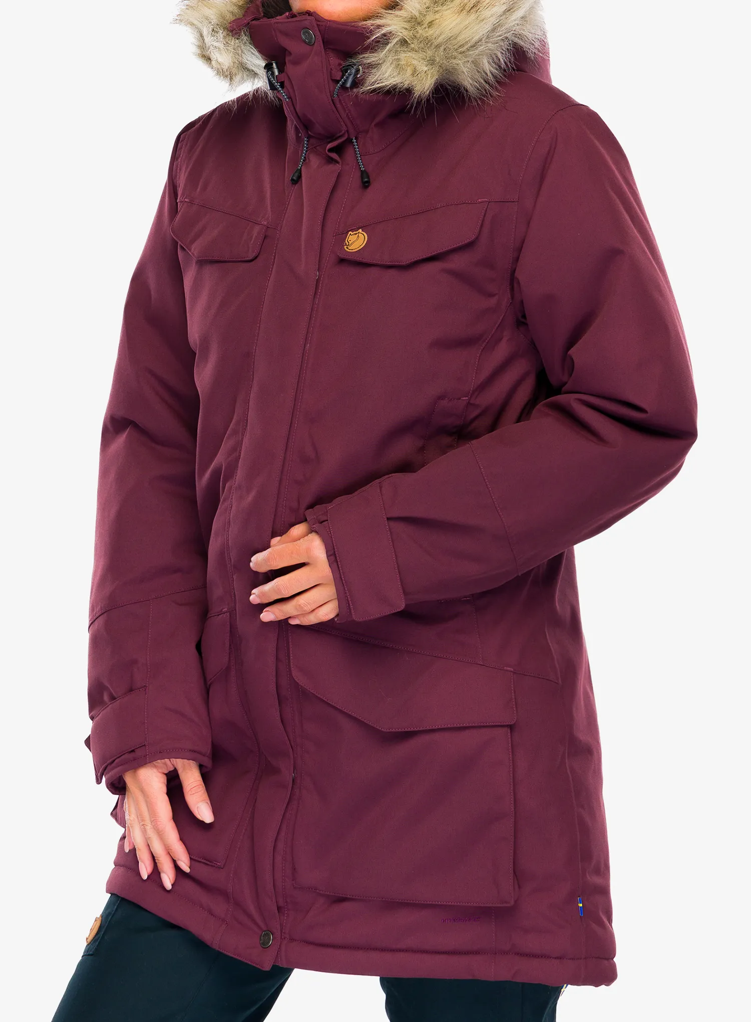 Ženska zimska jakna Fjallraven Nuuk Parka - port