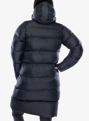 Ženski plašč Haglofs Long Mimic Parka - true black