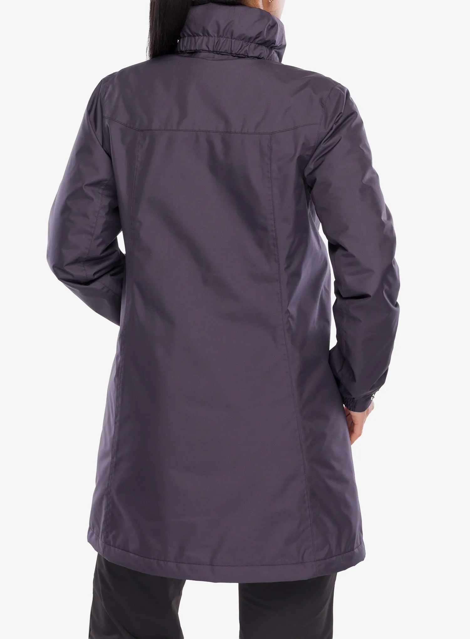 Ženski plašč Helly Hansen Aden Insulated Coat - black grape