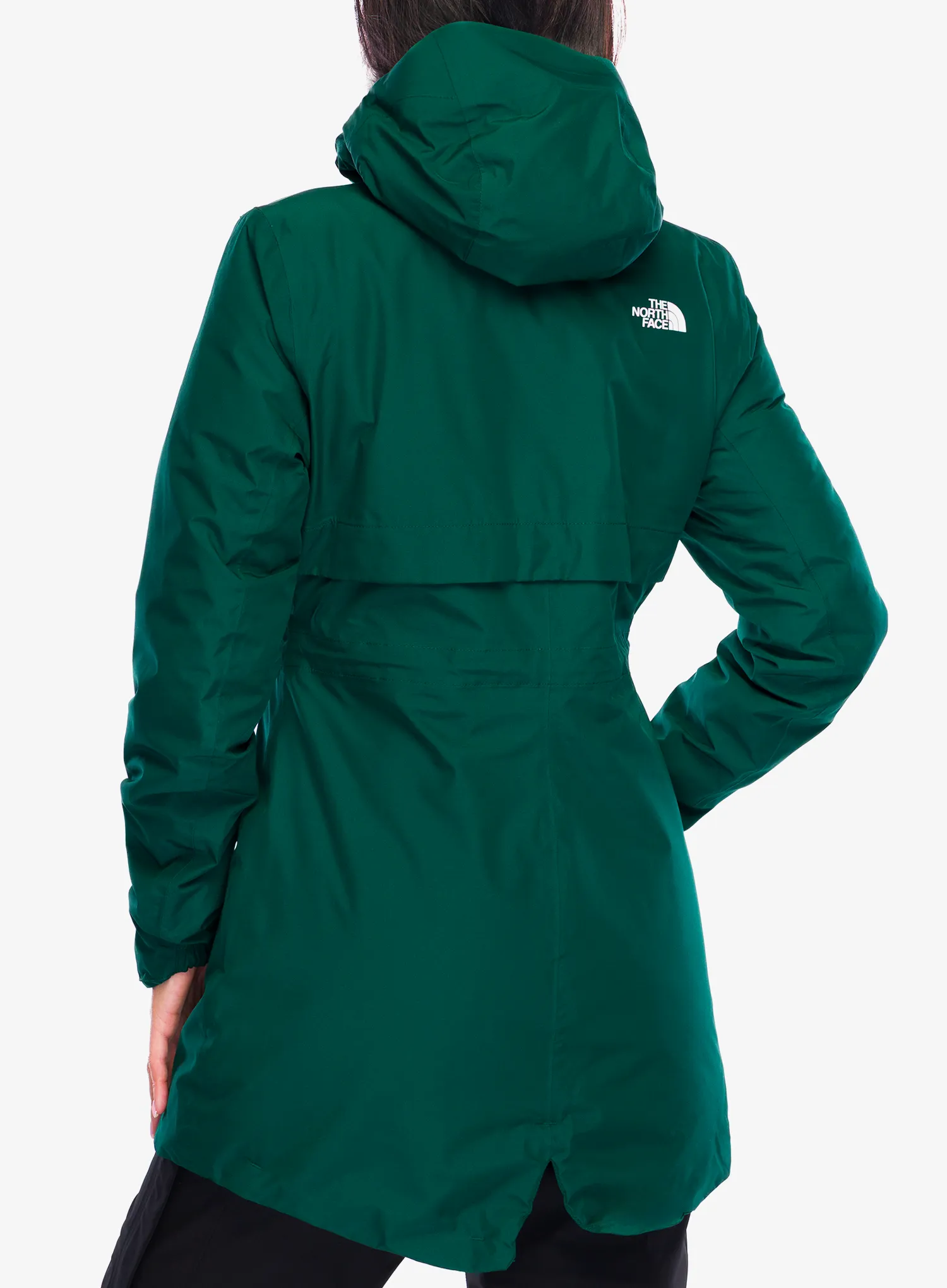 Ženska jakna The North Face Hikesteller Insulated Parka - hunter green