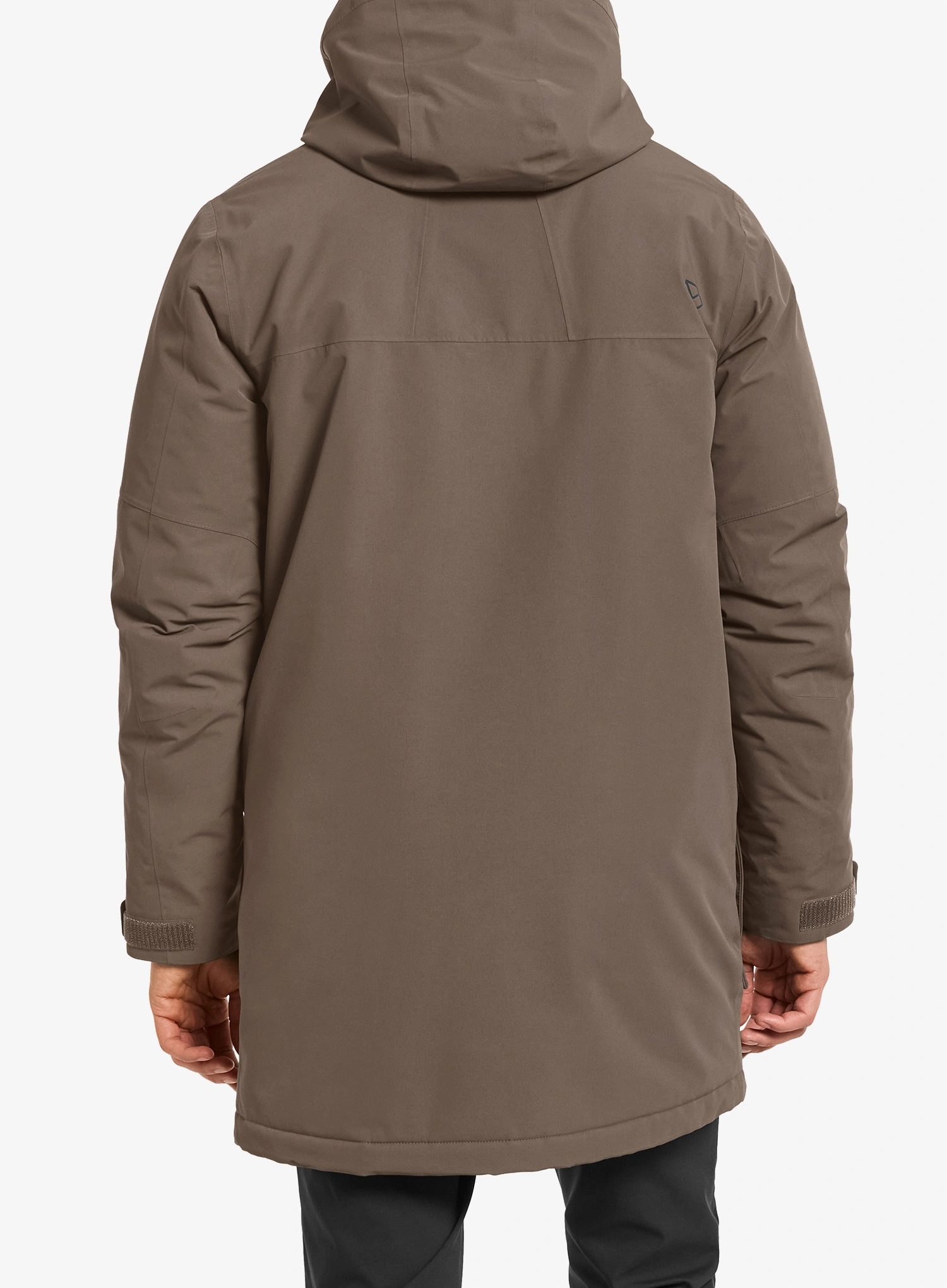 Sintetična jakna Didriksons Drew Parka 8 - mocha brown