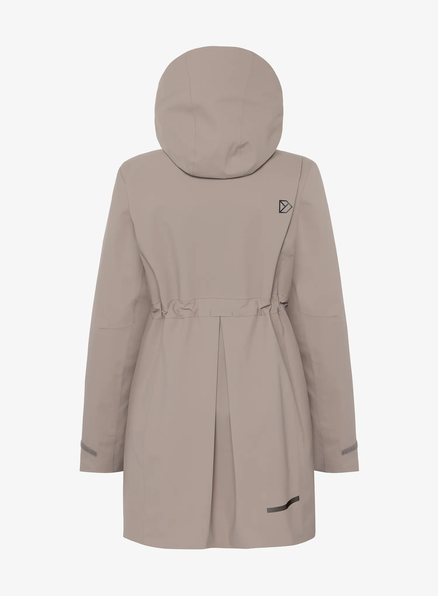Ženska nepremočljiva jakna Didriksons Bea Parka 6 - ash brown