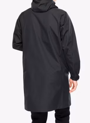 Dežni plašč Peak Performance Treeline Shell Parka - black