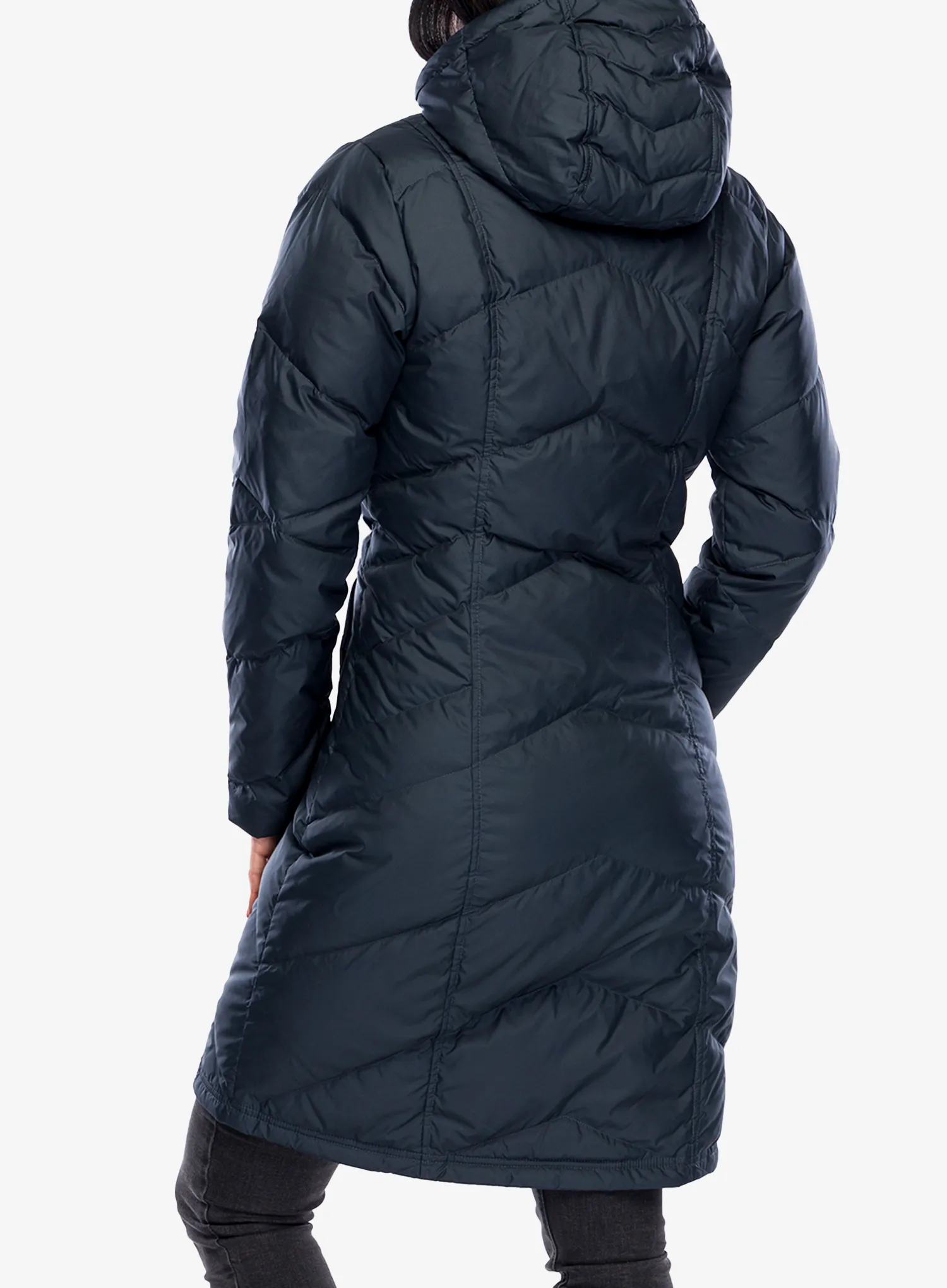 Puhast plašč Patagonia Down With It Parka - smolder blue