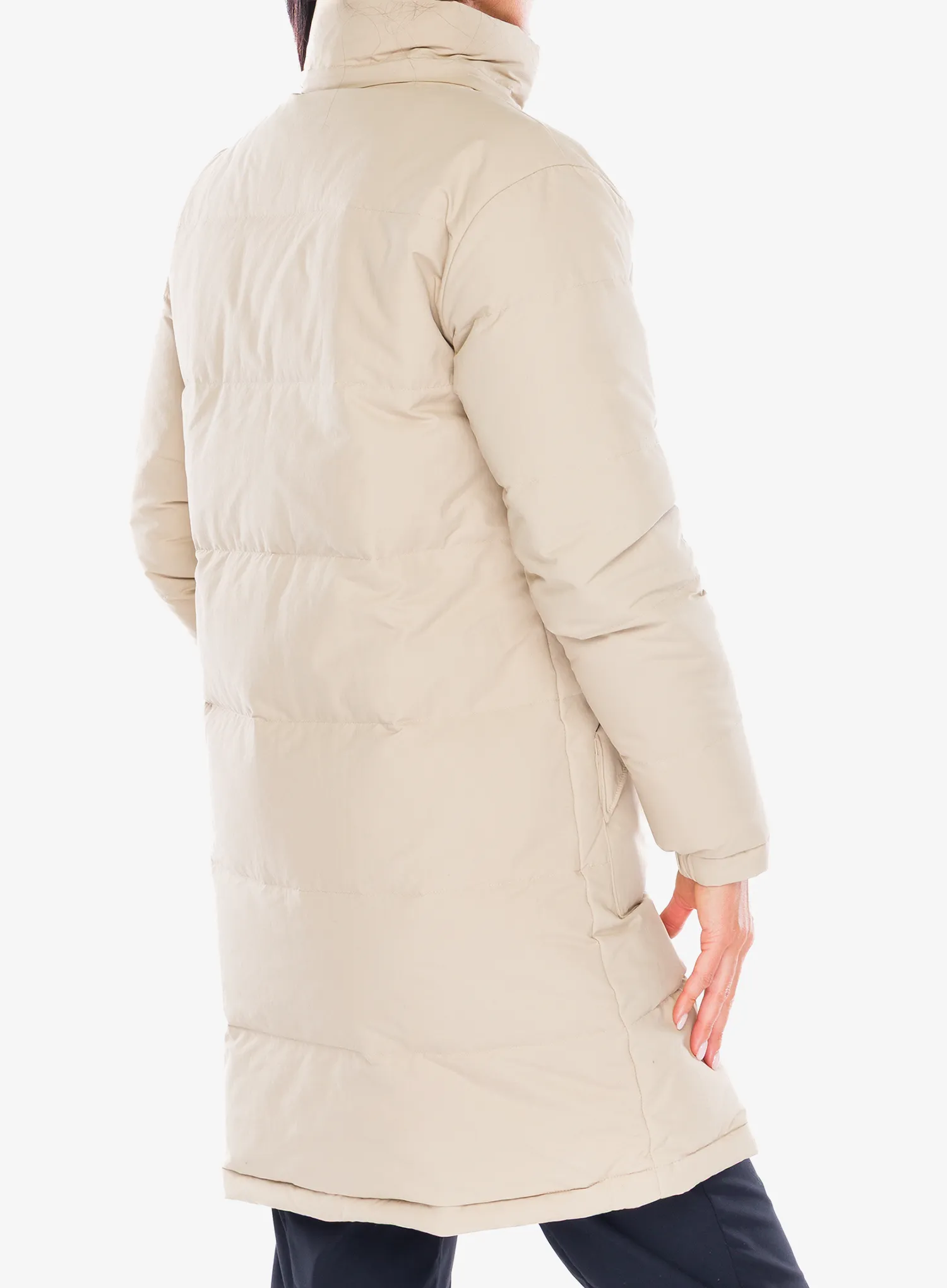Puhast plašč Patagonia Downdrift Parka - oar tan