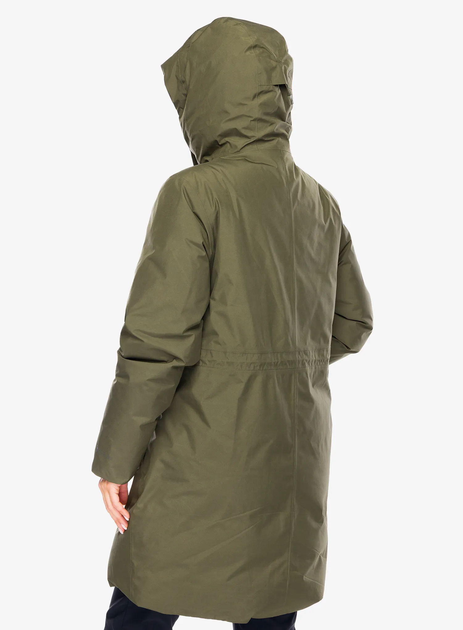 Ženska zimska jakna Patagonia Stormshadow Parka - basin green