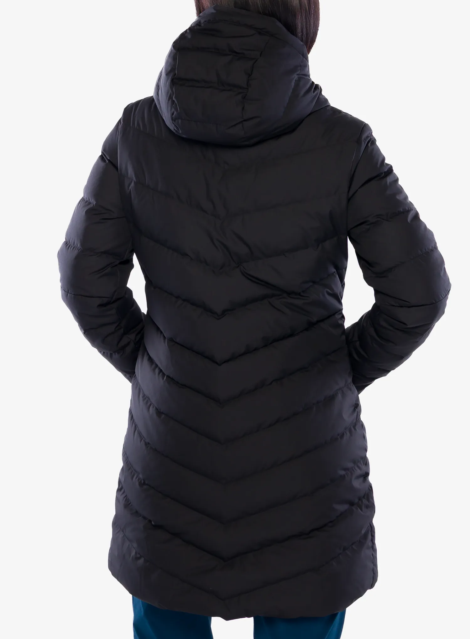 Puhast plašč Vaude Annecy Down Coat - black uni