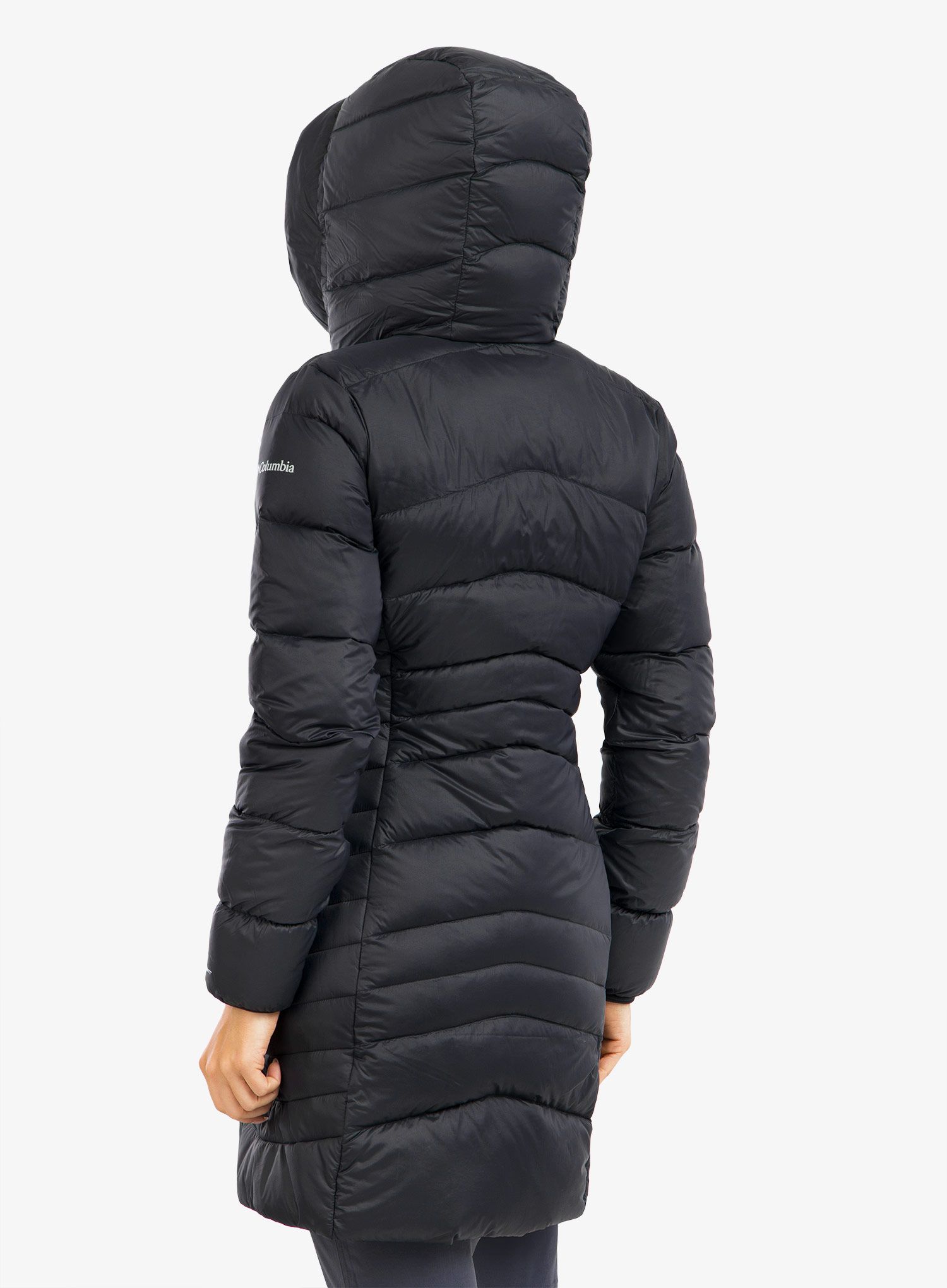 Puhast plašč Columbia Autumn Park Down Mid Jacket - black