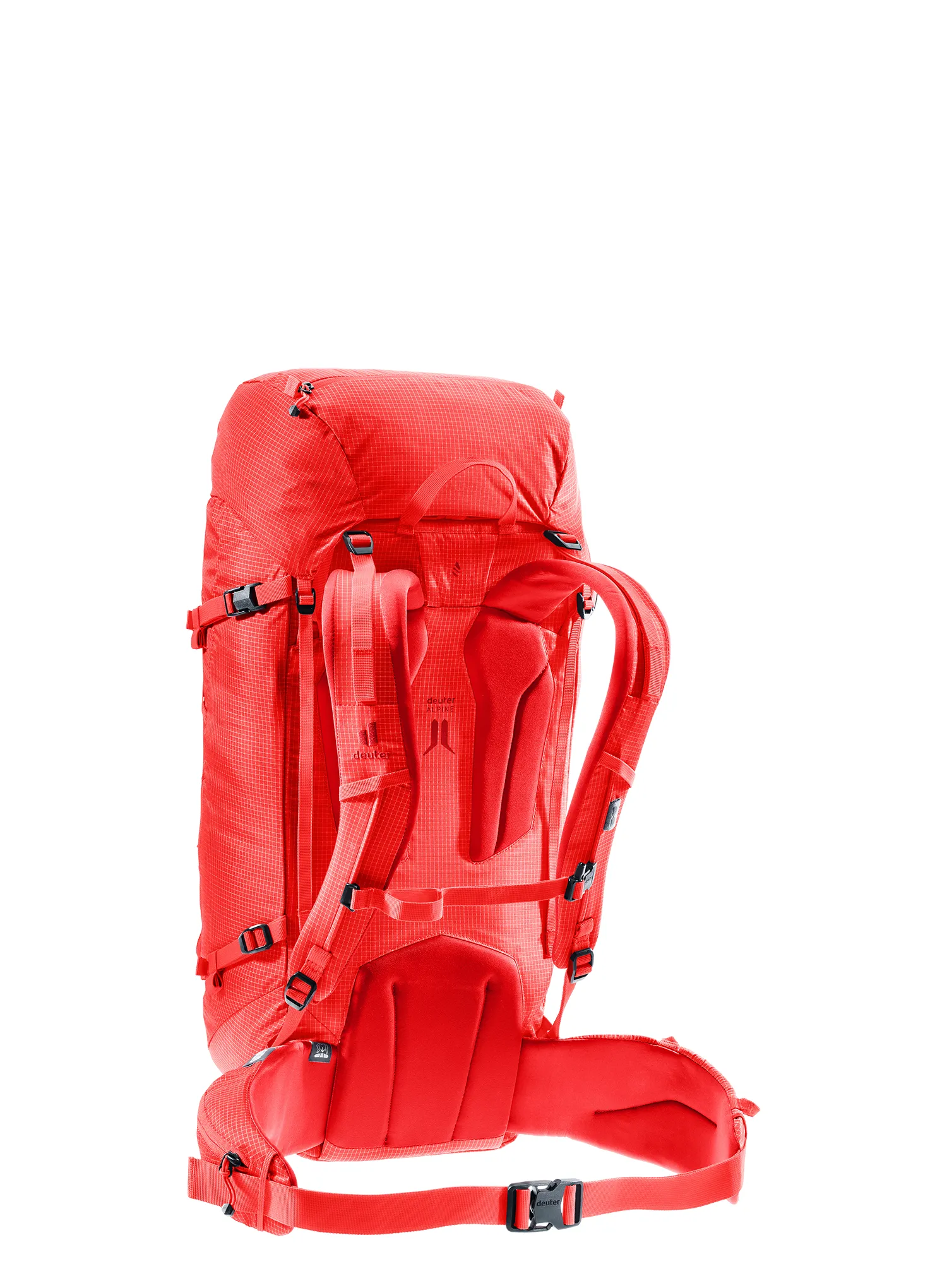 Alpinistični nahrbtnik Deuter Guide 34+6 - poppy/crimson
