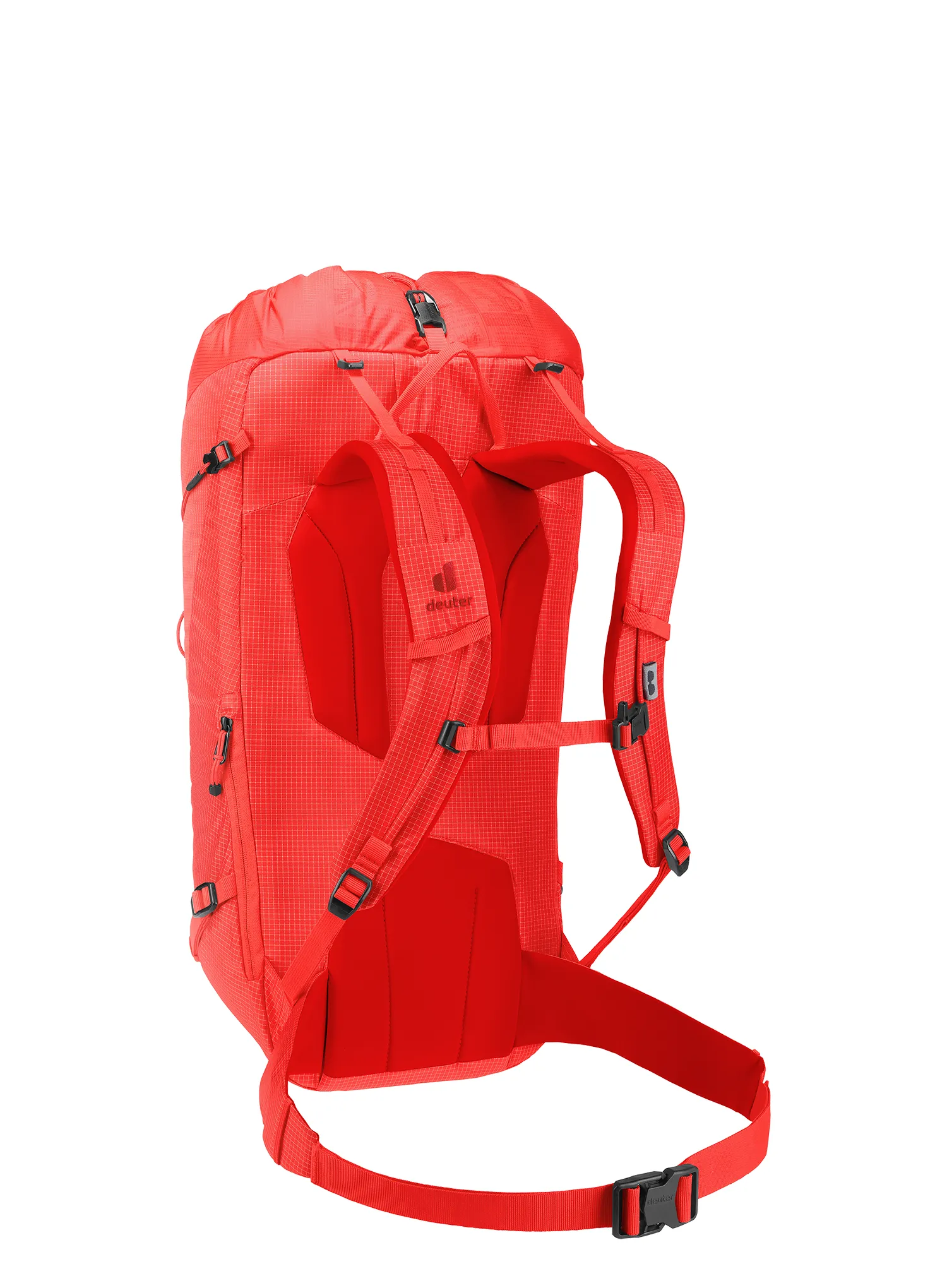 Alpinistični nahrbtnik Deuter Guide Lite 30 - poppy/crimson