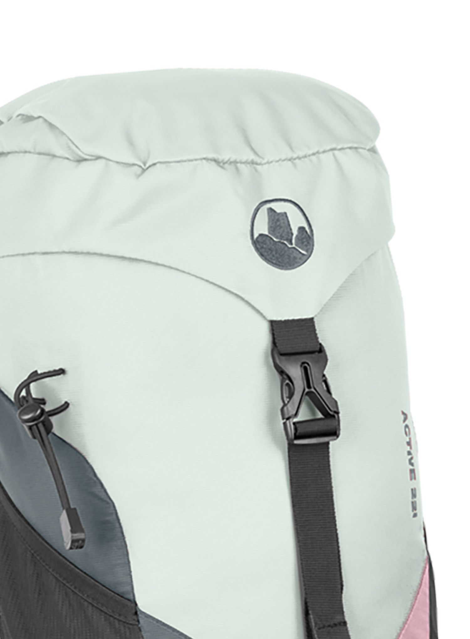 Ženski nahrbtnik Kohla Active 22L - milky green/stormy sea/mauve