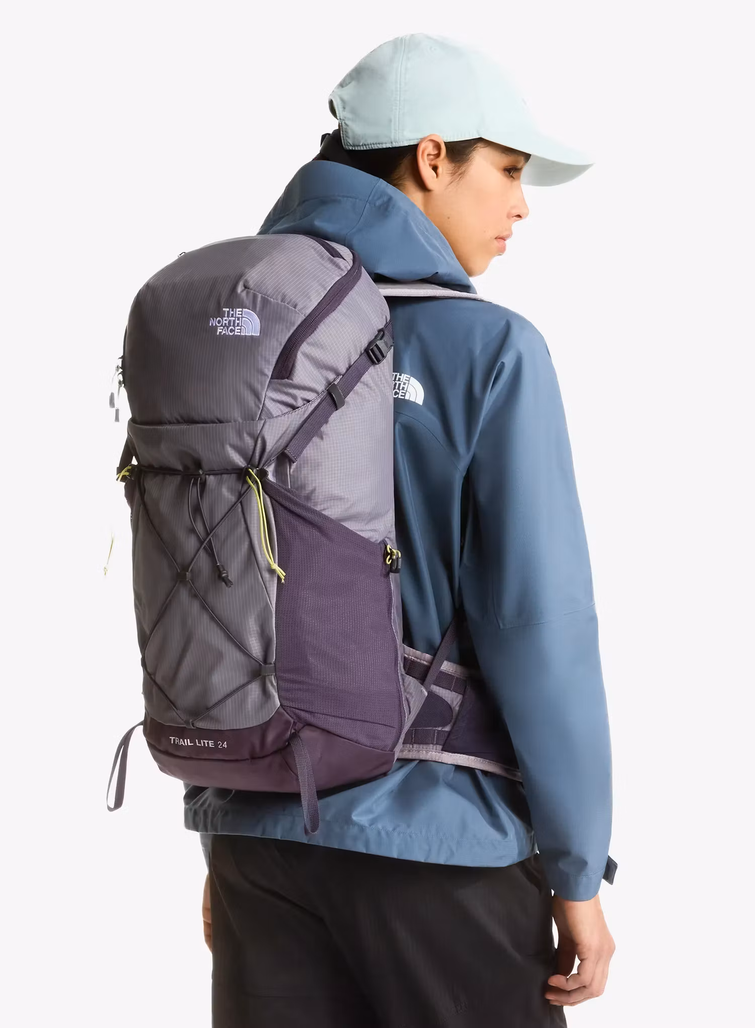 Ženski nahrbtnik The North Face Trail Lite 24 - grey/dusk/pear