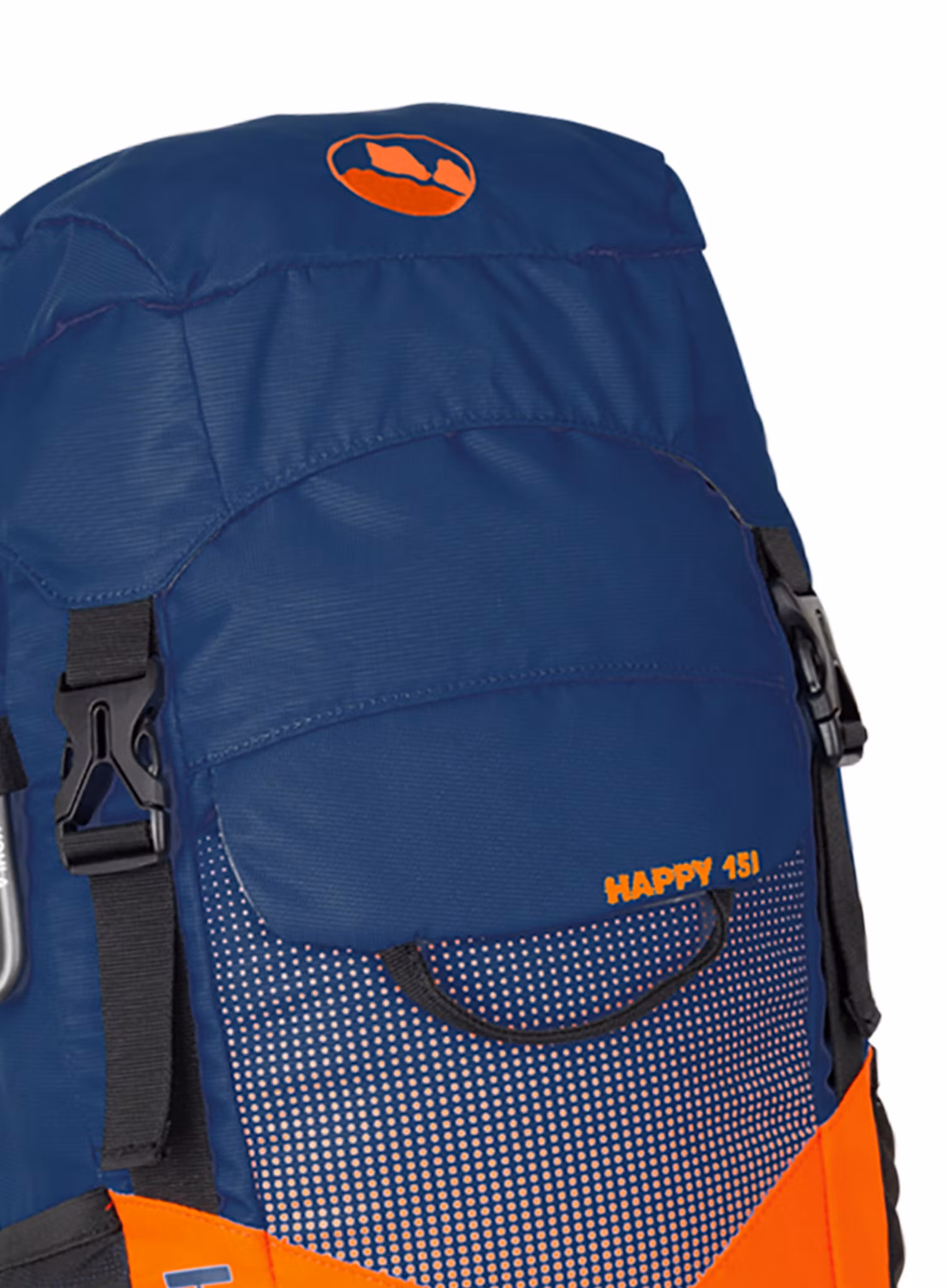 Otroški nahrbtnik Kohla Happy 15L - navy peony/red orange