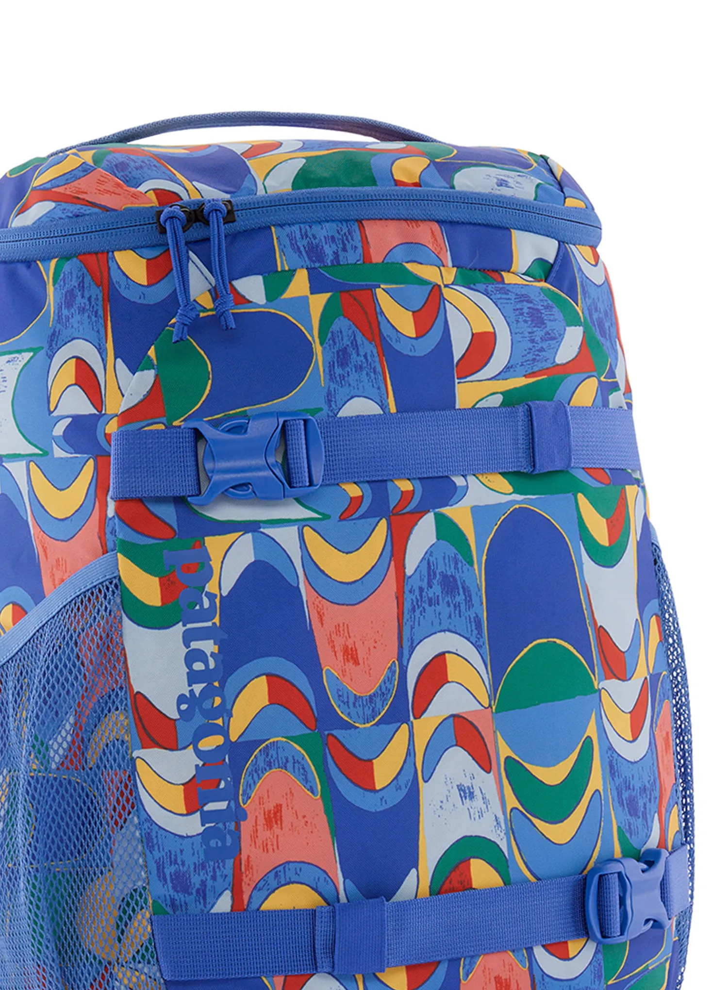 Otroški nahrbtnik Patagonia Refugito Day Pack 18L - swallowtail geo/eddy blue