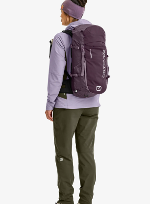 Ženski gorski nahrbtnik Ortovox Traverse 28 S - wild berry