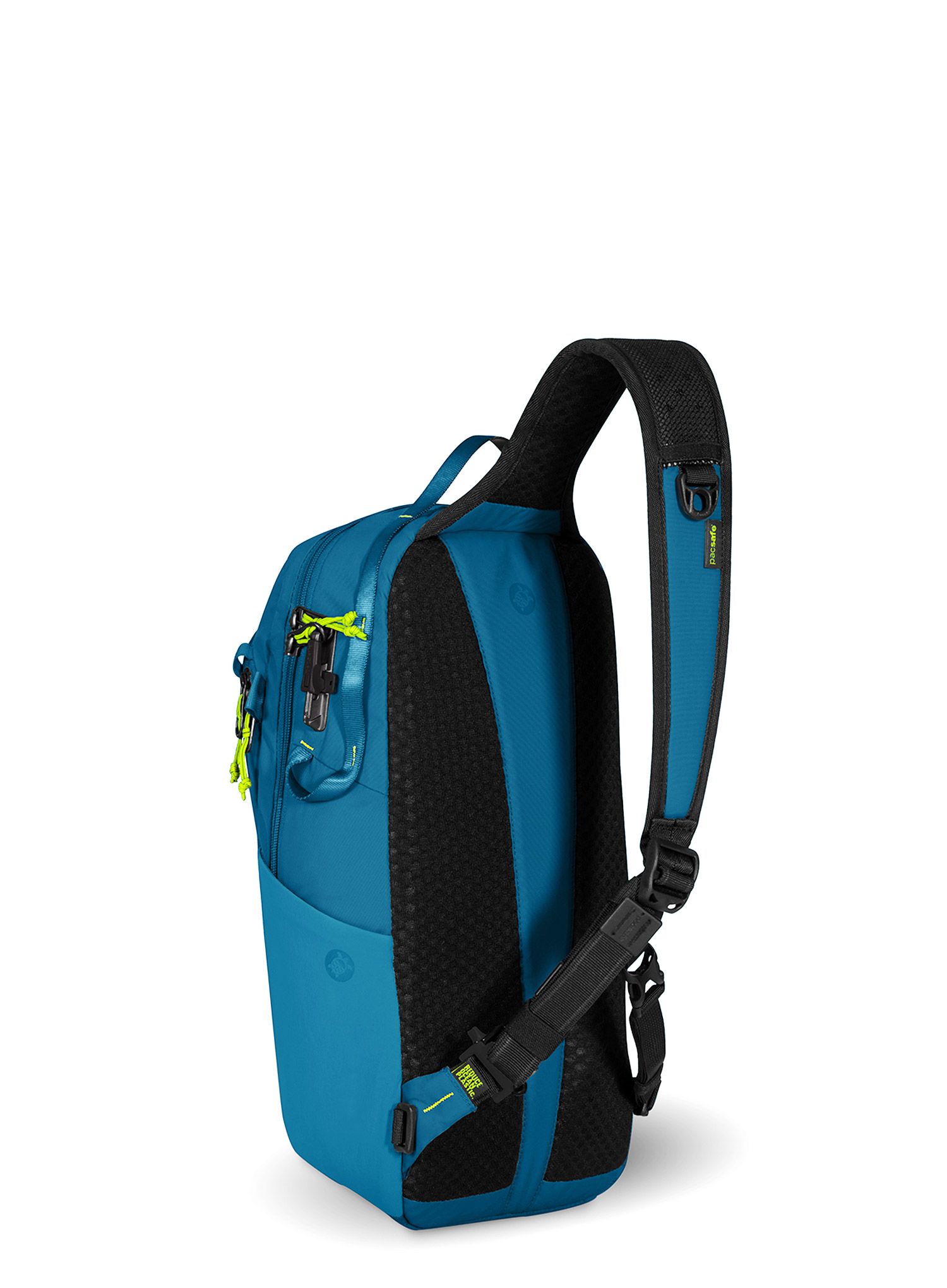 Mestni nahrbtnik Pacsafe Eco 12 L Sling Backpack - tidal teal
