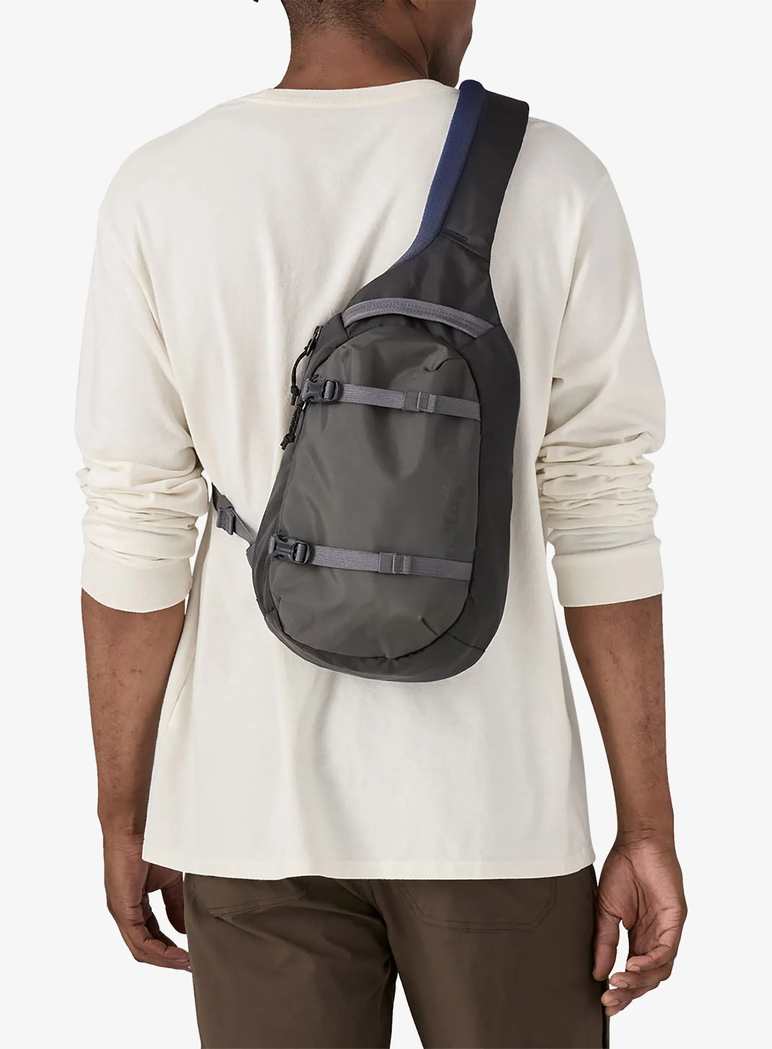 Mestni nahrbtnik Patagonia Atom Sling 8L - smolder blue