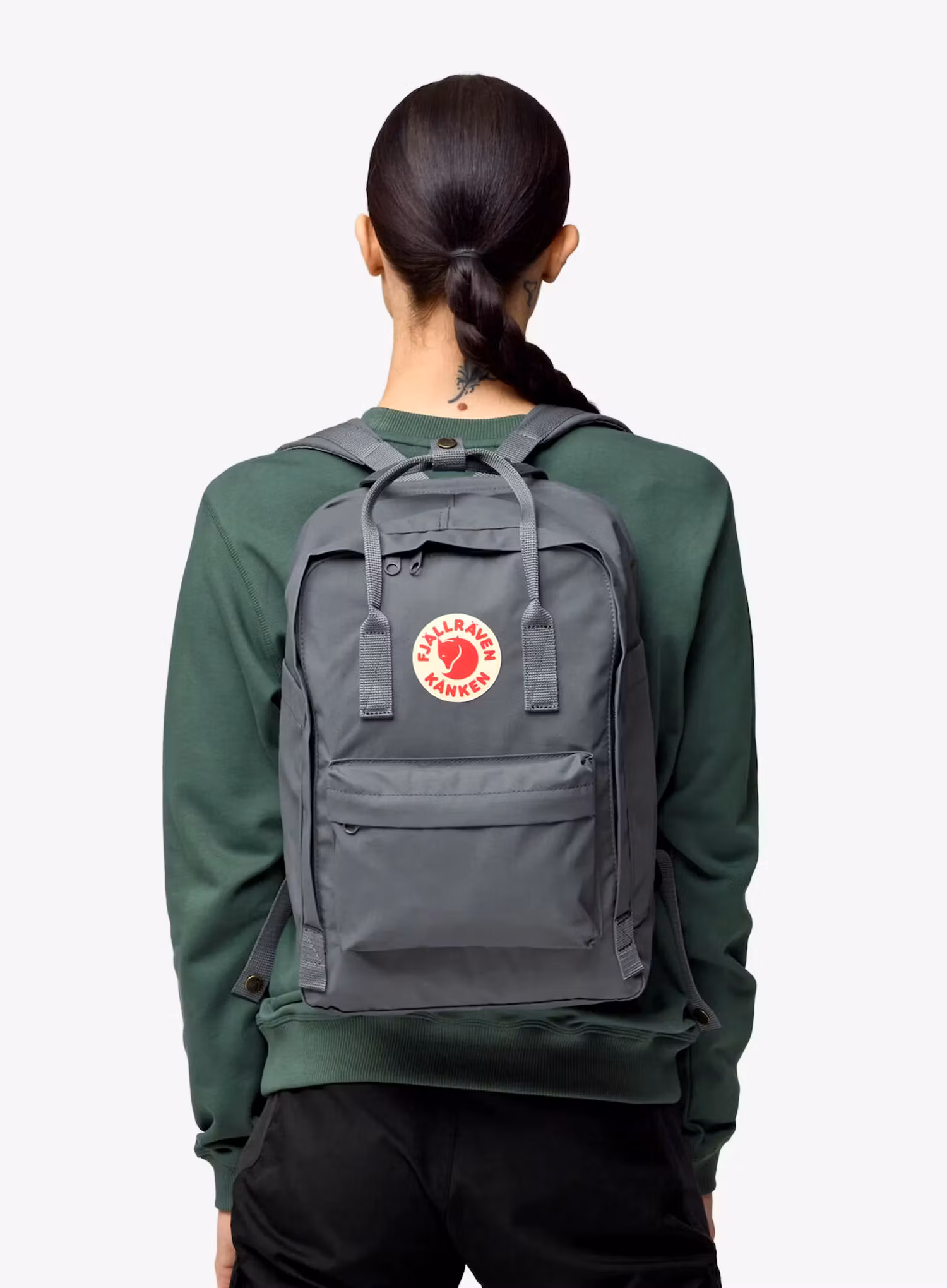 Nahrbtnik za prenosnik Fjallraven Kanken Laptop 15 - super grey