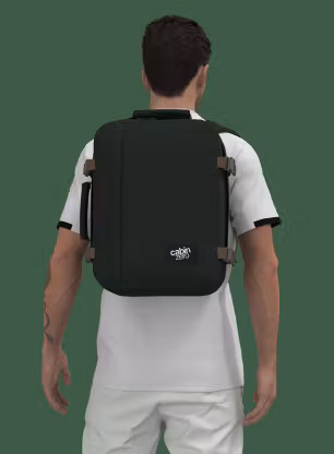 Potovalni nahrbtnik za letalo CabinZero Classic 28 L - black sand