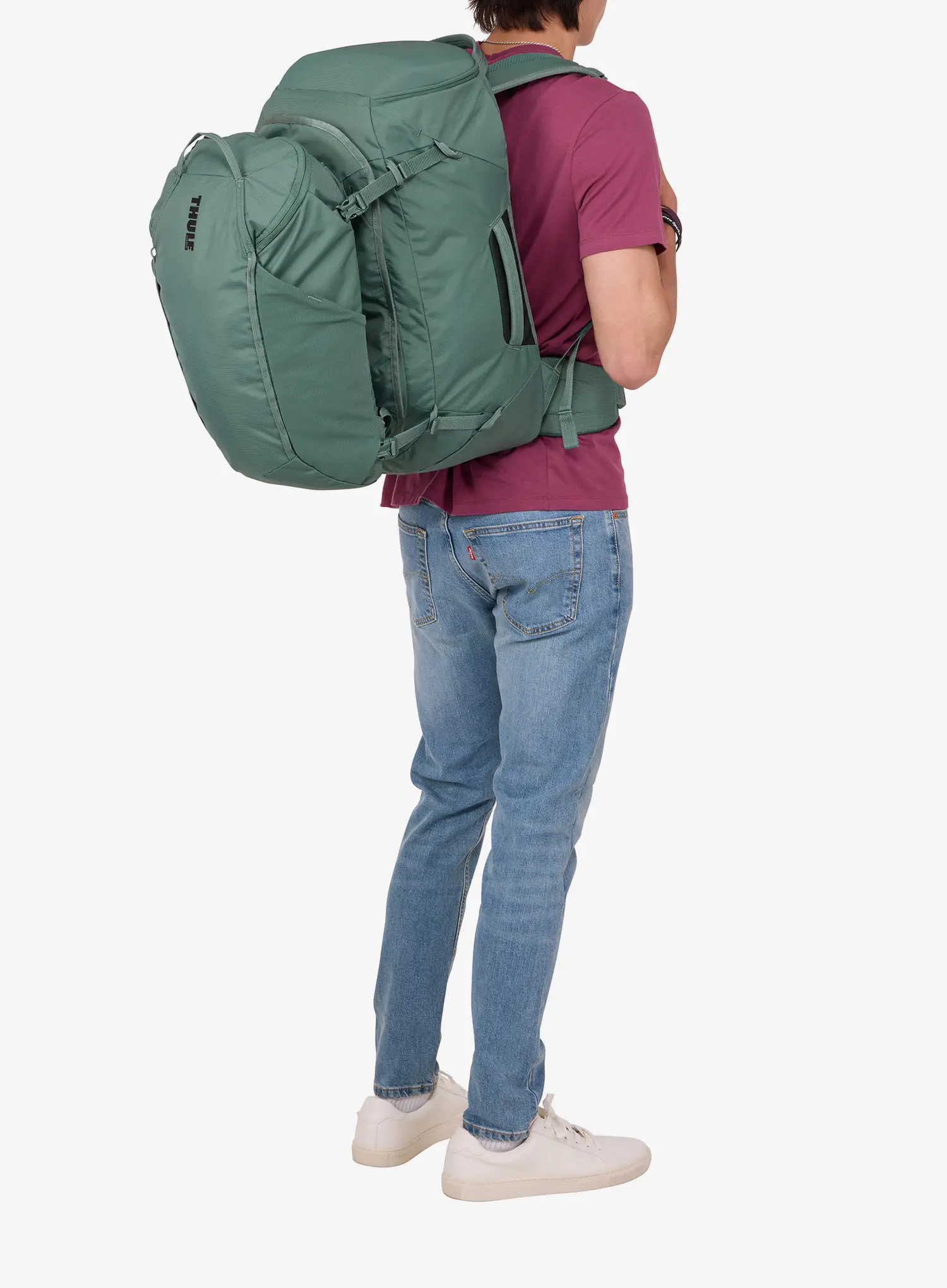 Potovalni nahrbtnik Thule Landmark Travel Pack 60L - hazy green