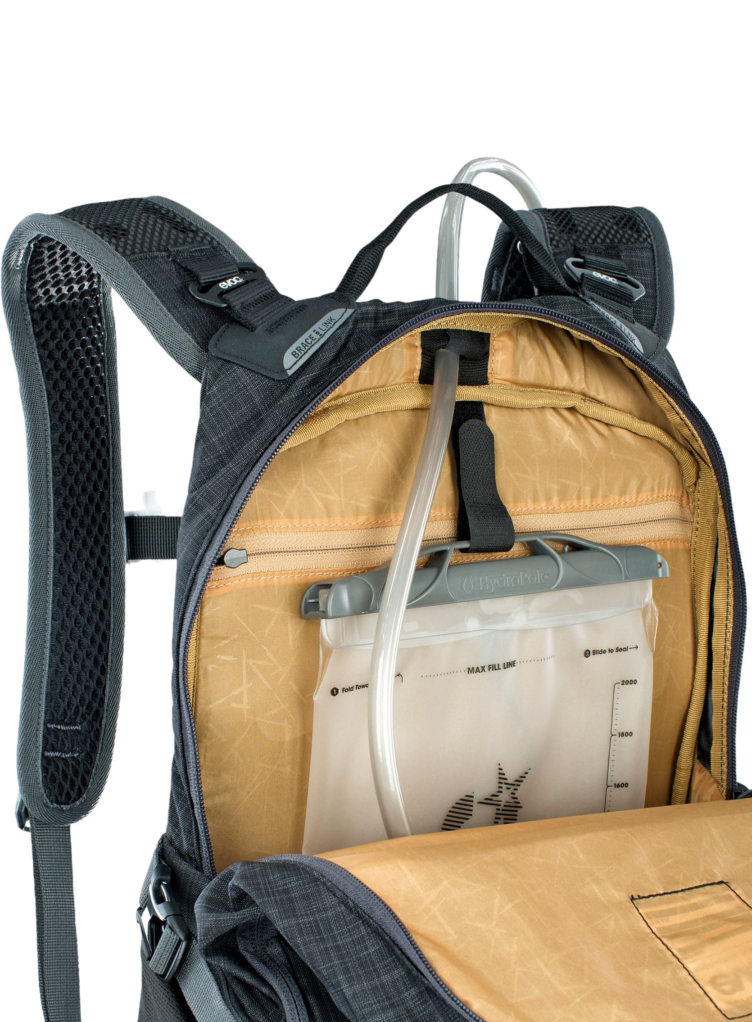 Kolesarski nahrbtnik Evoc Stage Capture 16 - heather carbon grey
