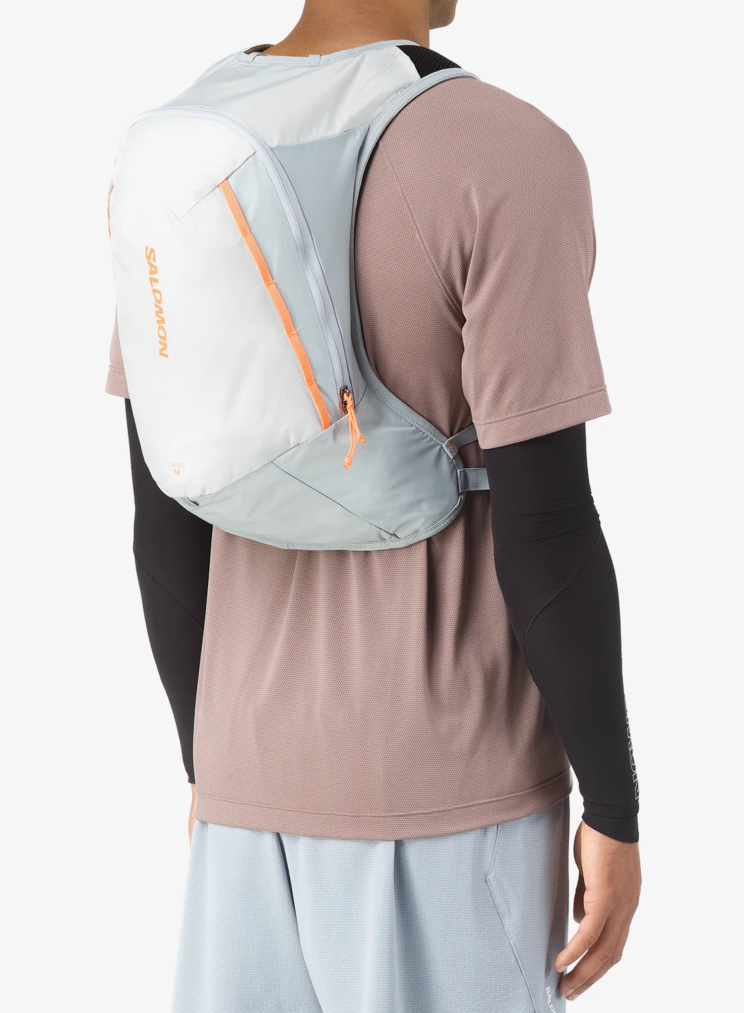 Nahrbtnik Salomon Cross 12 -  gray violet/quarry/nectarine