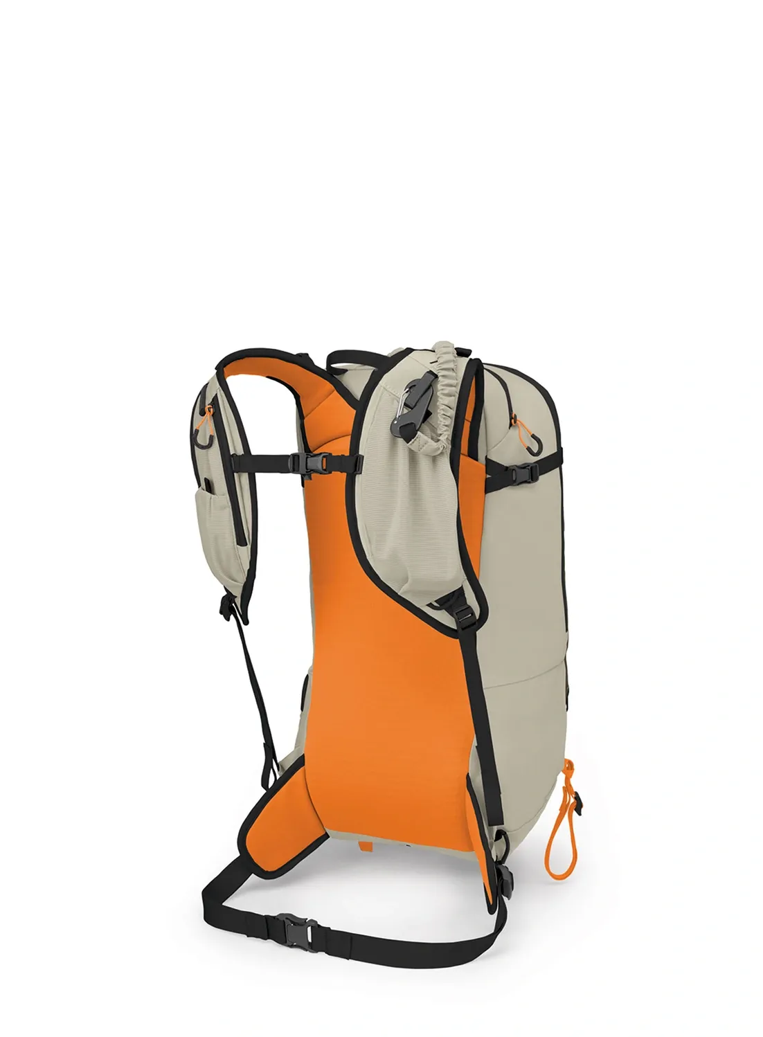 Nahrbtnik za turno smučanje Osprey Firn 18 - sandy grey/tequila orange