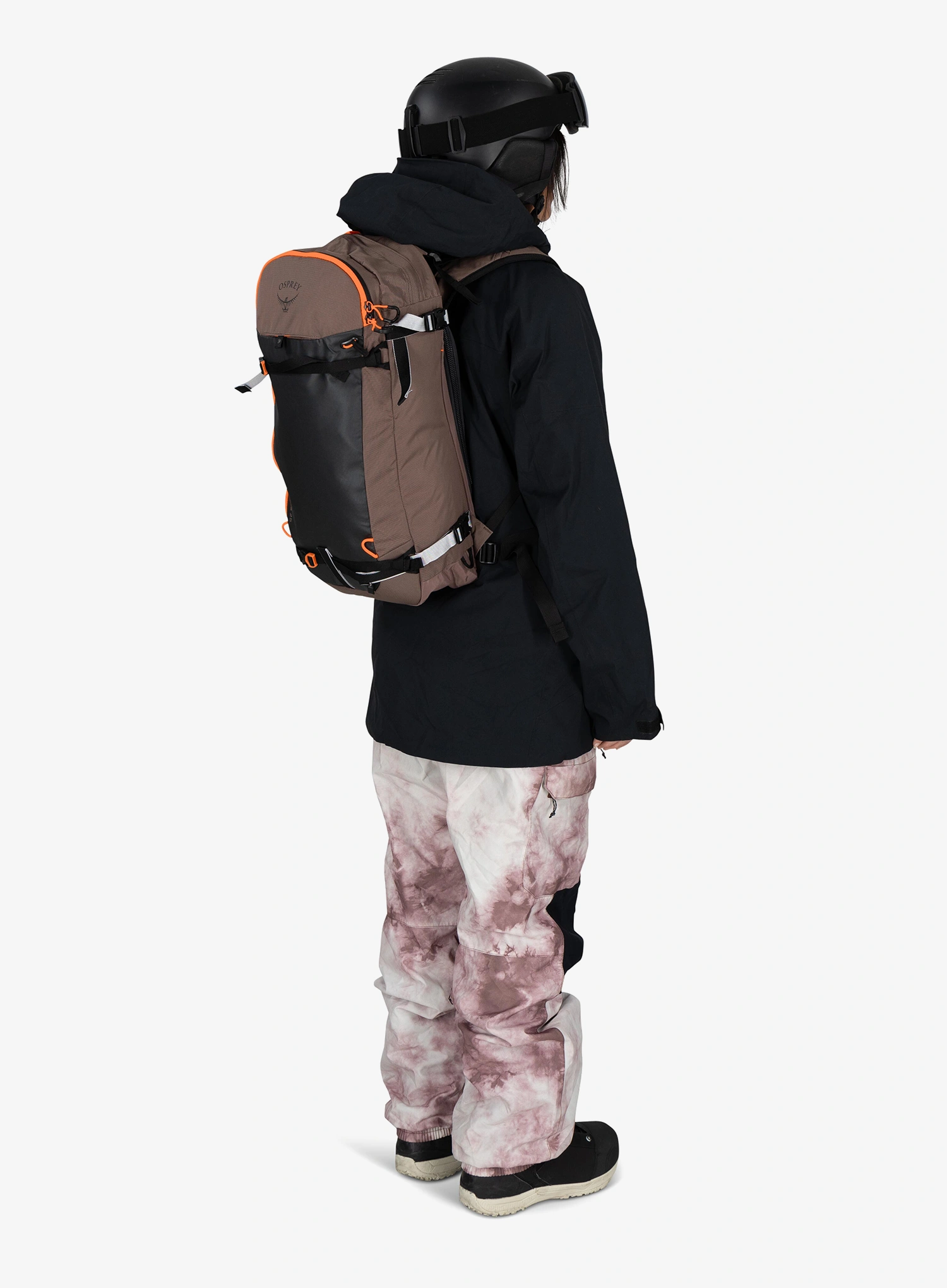 Nahrbtnik za turno smučanje Osprey Sopris 25 - magma brown/raven black