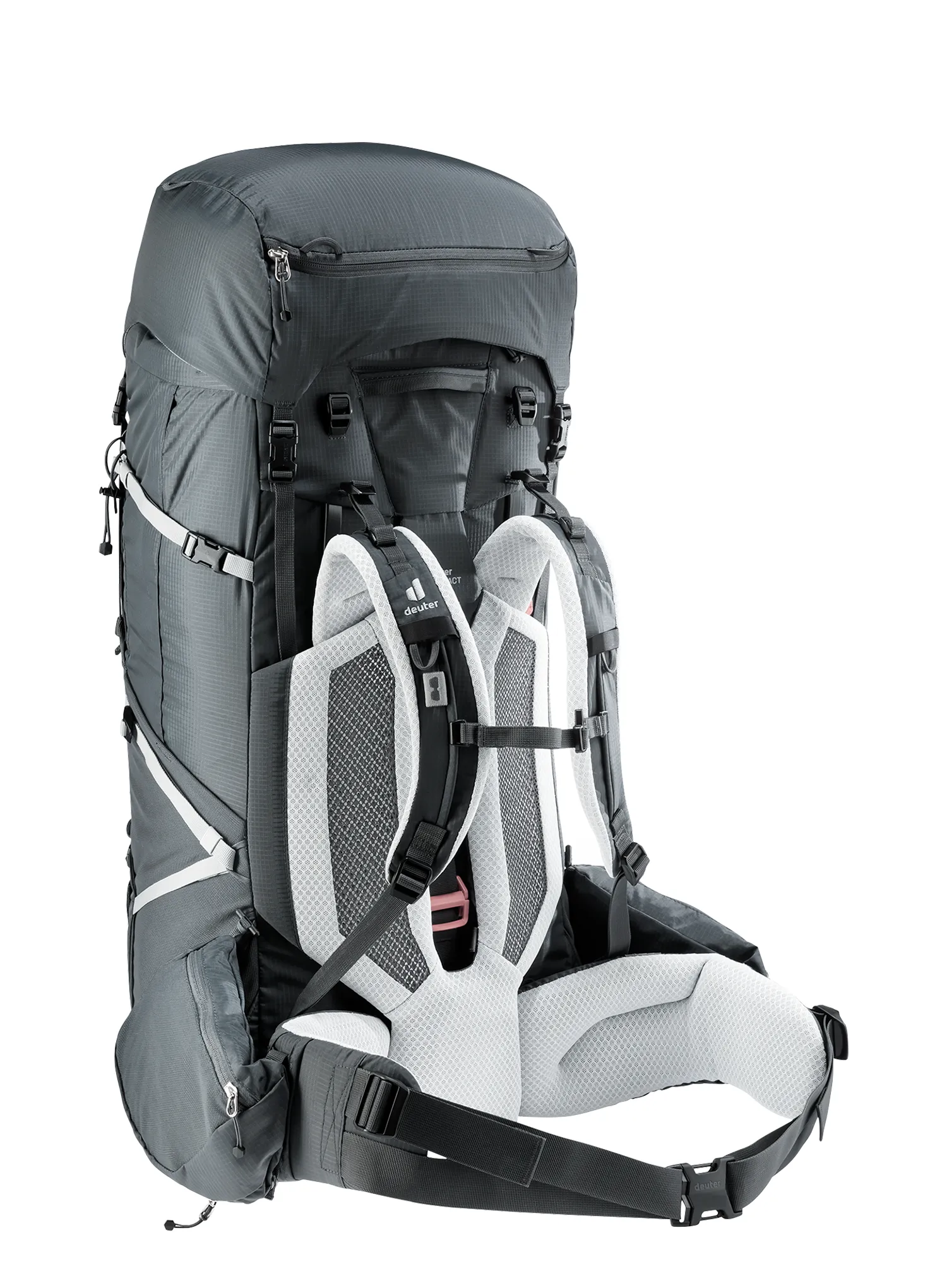 Ženski pohodniški nahrbtnik Deuter Aircontact Pro 75+10 SL - graphite