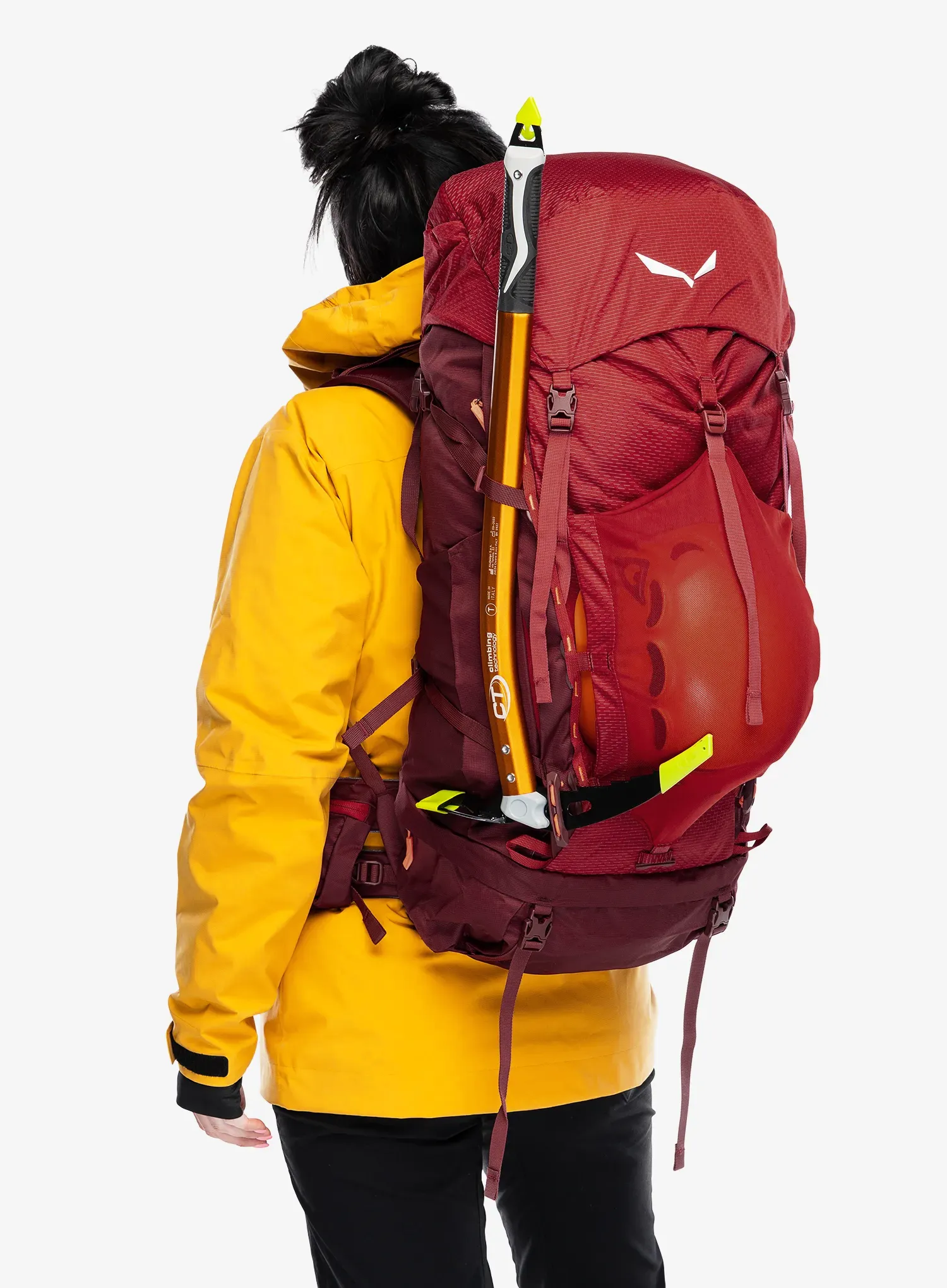 Ženski pohodniški nahrbtnik Salewa Alptrek 50 +10 WS - pompeian red/syrah