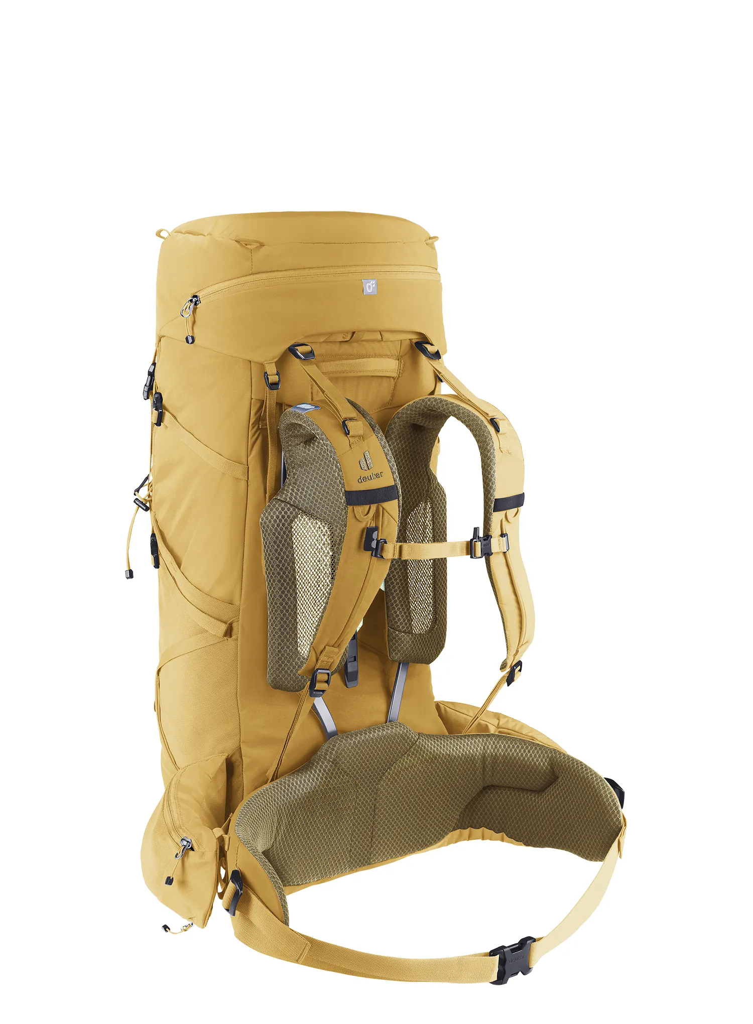 Pohodniški nahrbtnik Deuter Aircontact Core 50+10 - savanna/nori