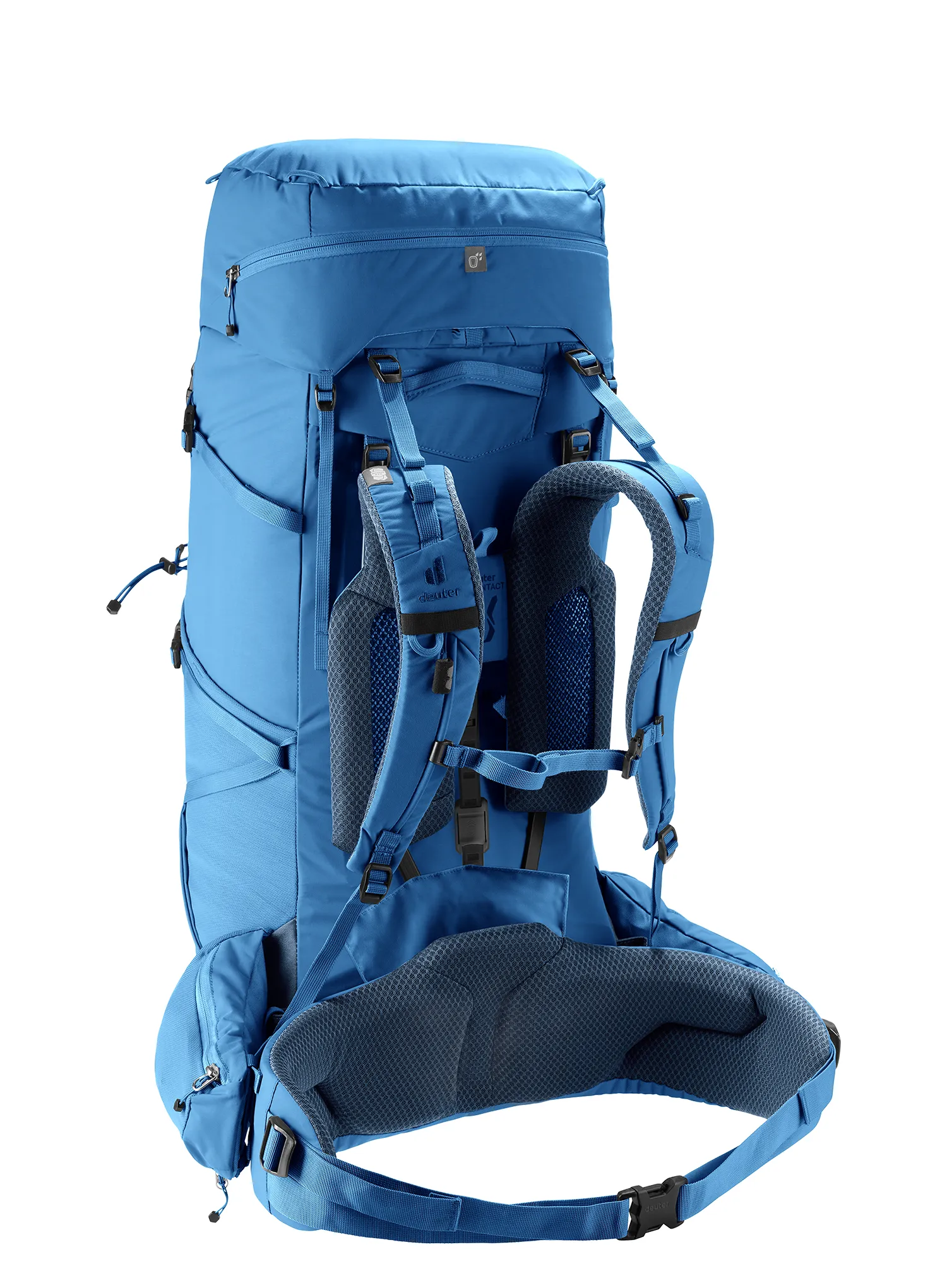 Pohodniški nahrbtnik Deuter Aircontact Core 60+10 - baltic/nightblue