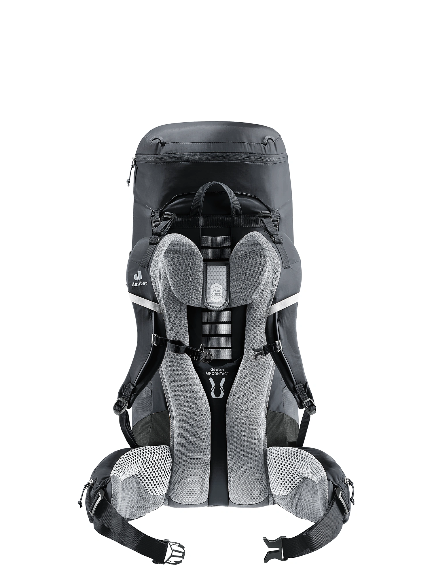 Pohodniški nahrbtnik Deuter Aircontact Lite 50 + 10 - black/graphite