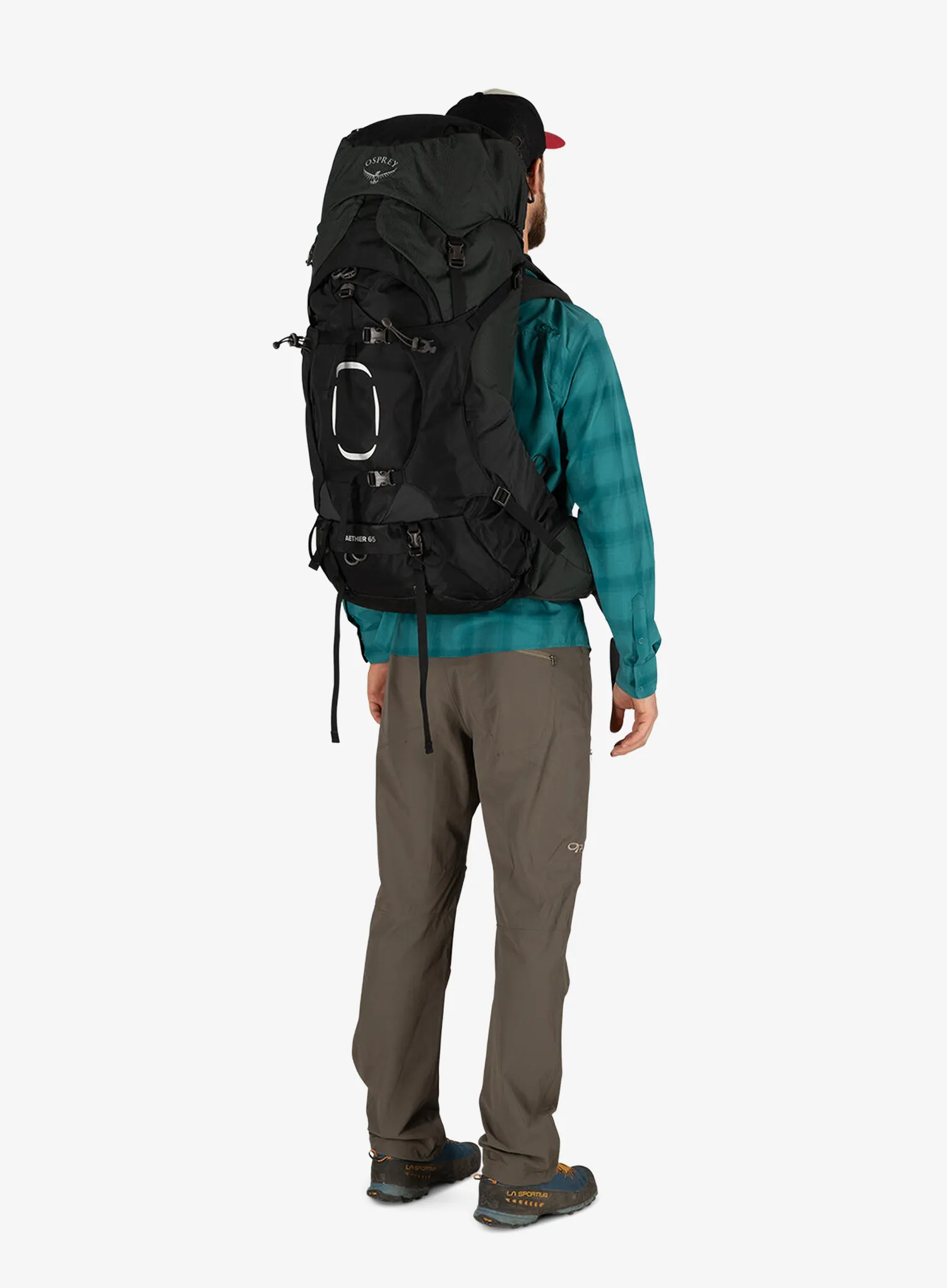 Pohodniški nahrbtnik Osprey Aether 65 - black