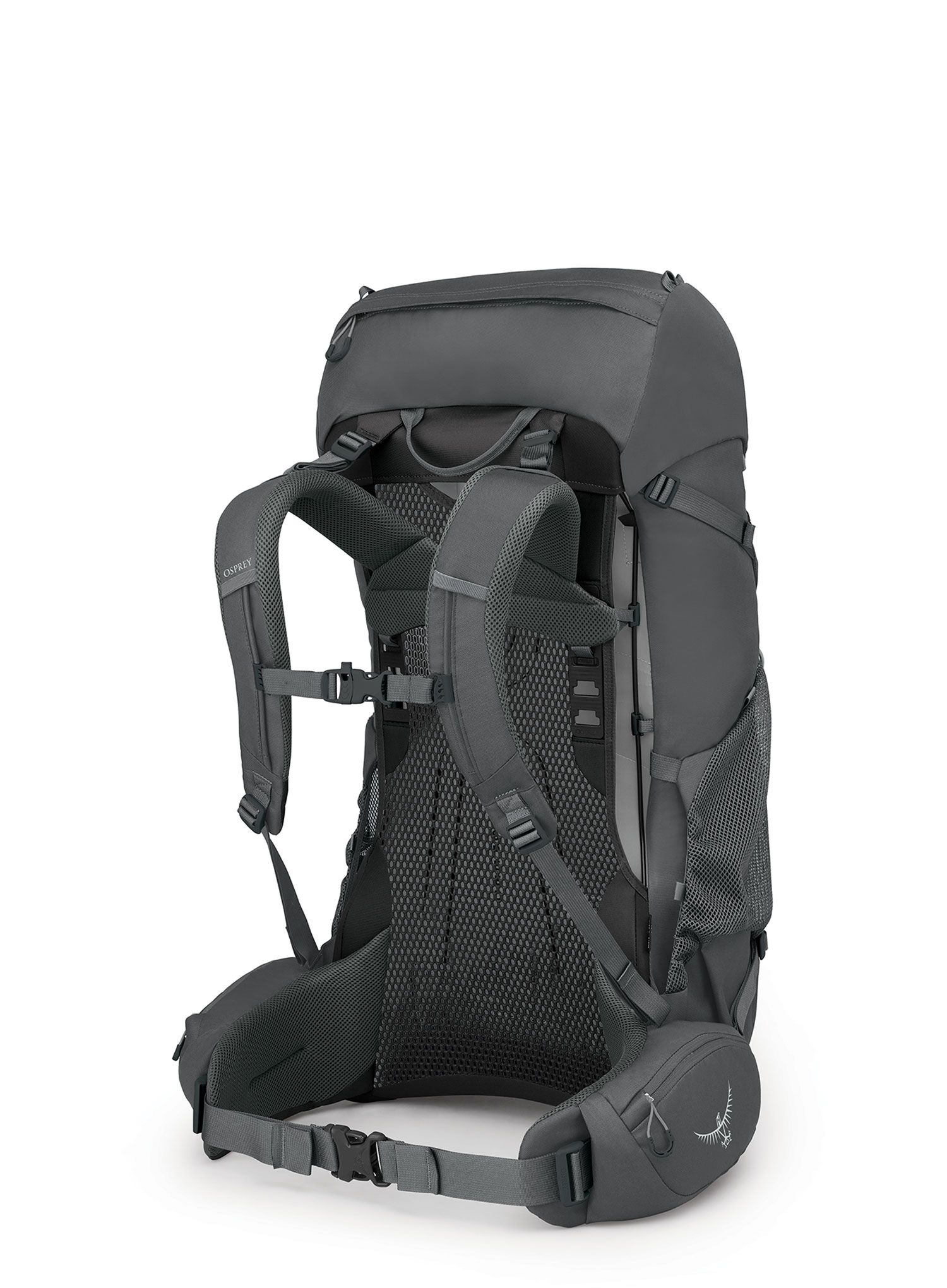 Pohodniški nahrbtnik Osprey Rook 50 - dark charcoal/silver lining
