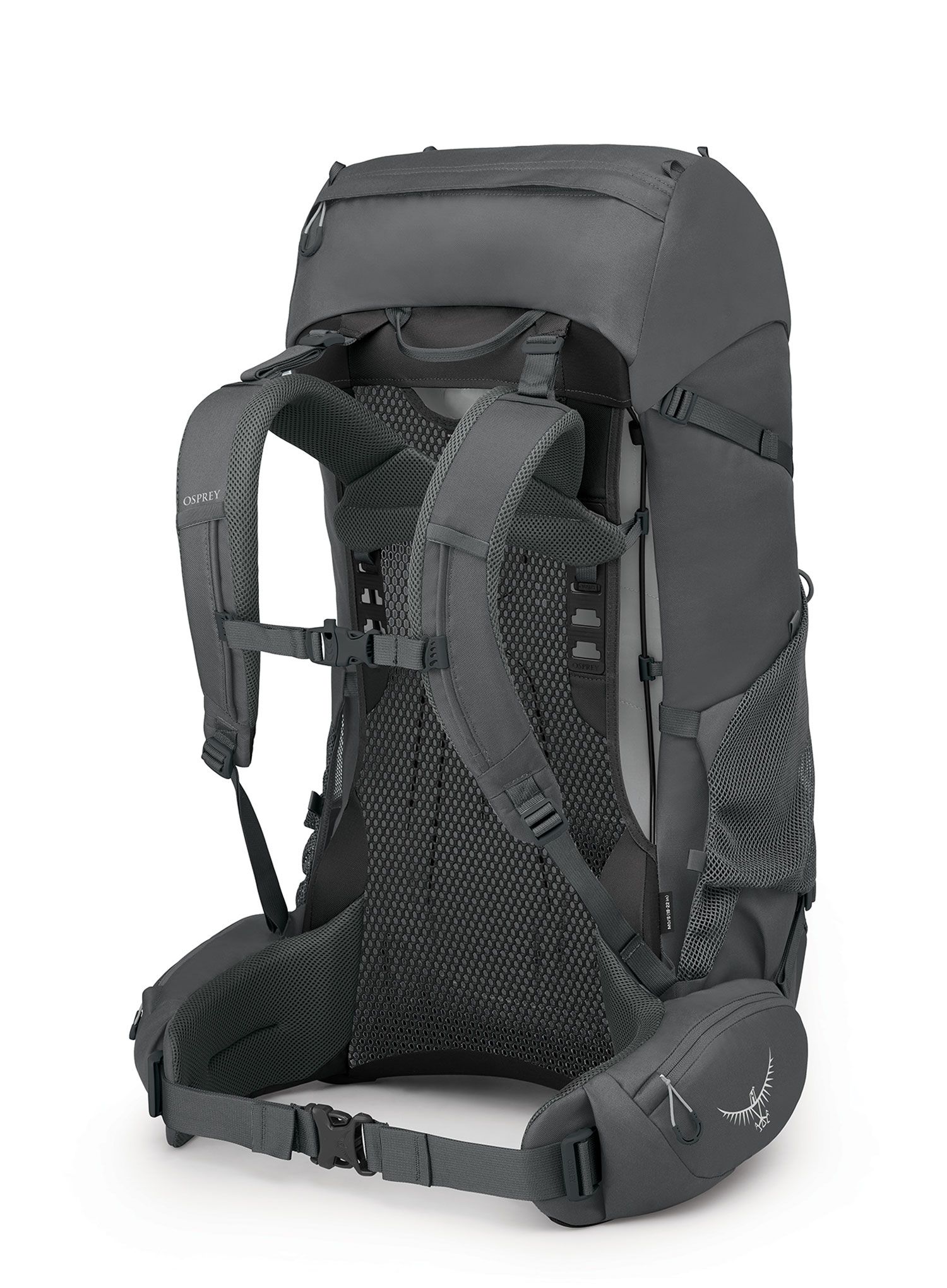 Pohodniški nahrbtnik Osprey Rook 65 - dark charcoal/silver lining